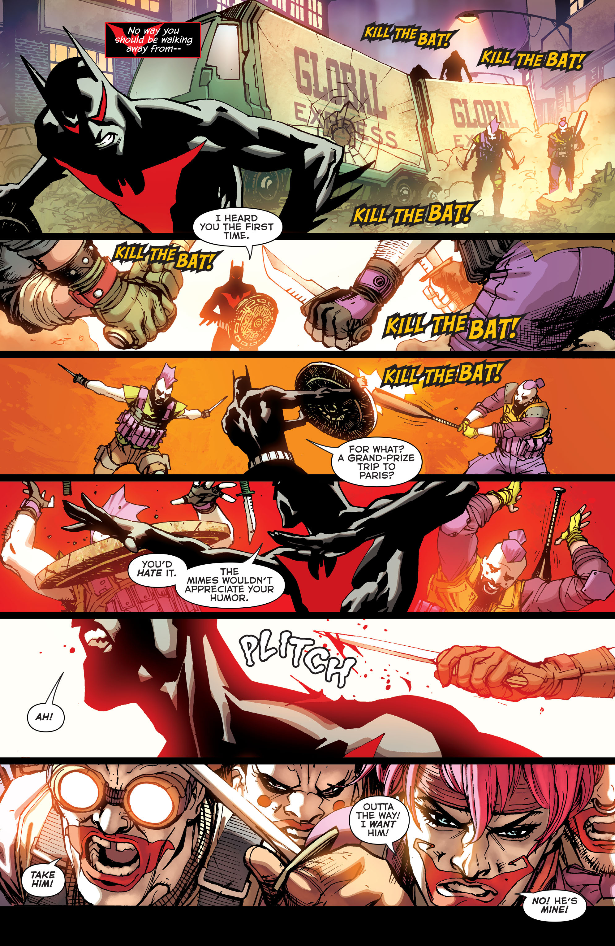 Read Batman Beyond (2016-) Manga Online