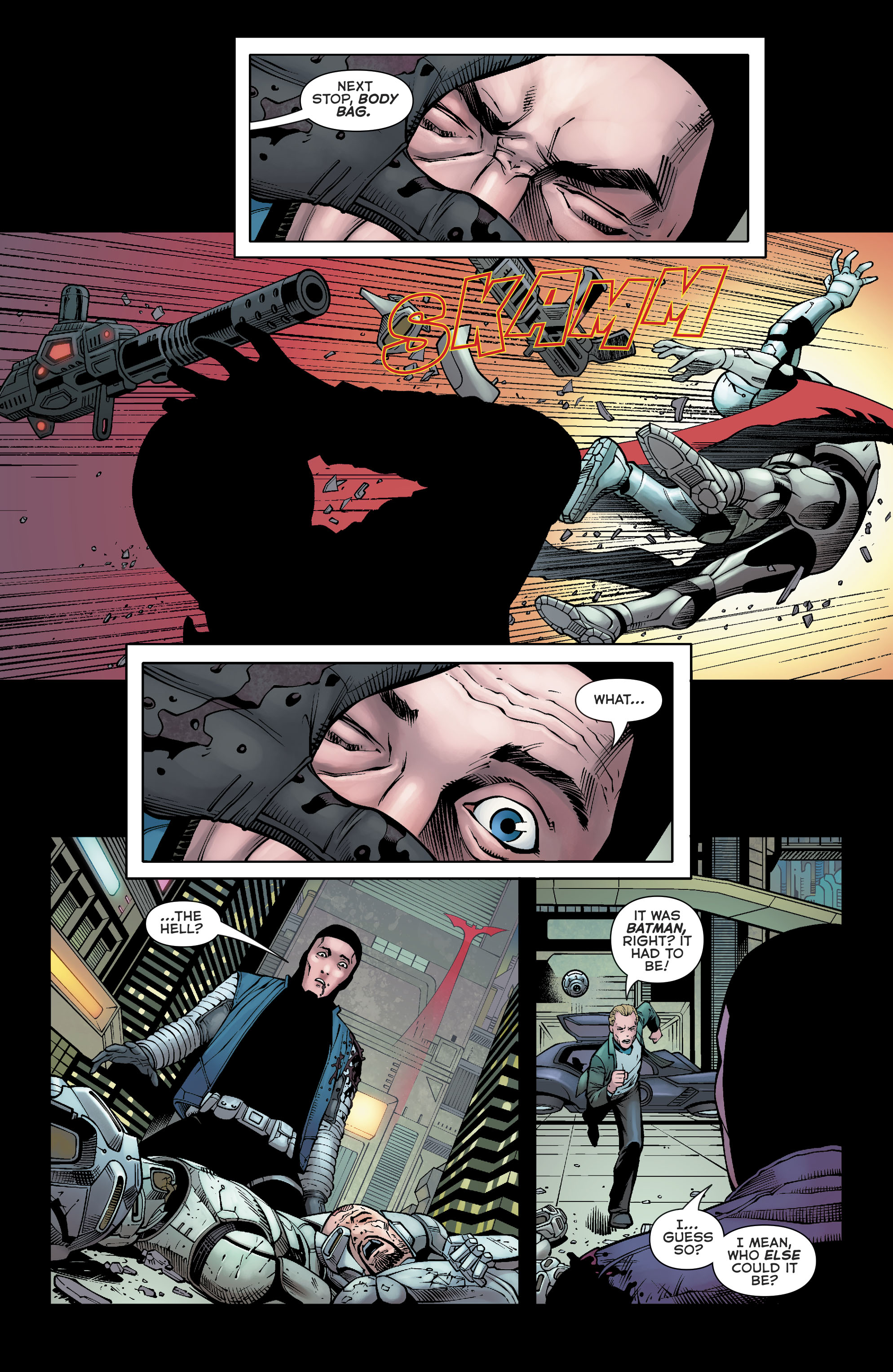 Read Batman Beyond (2016-) Manga Online