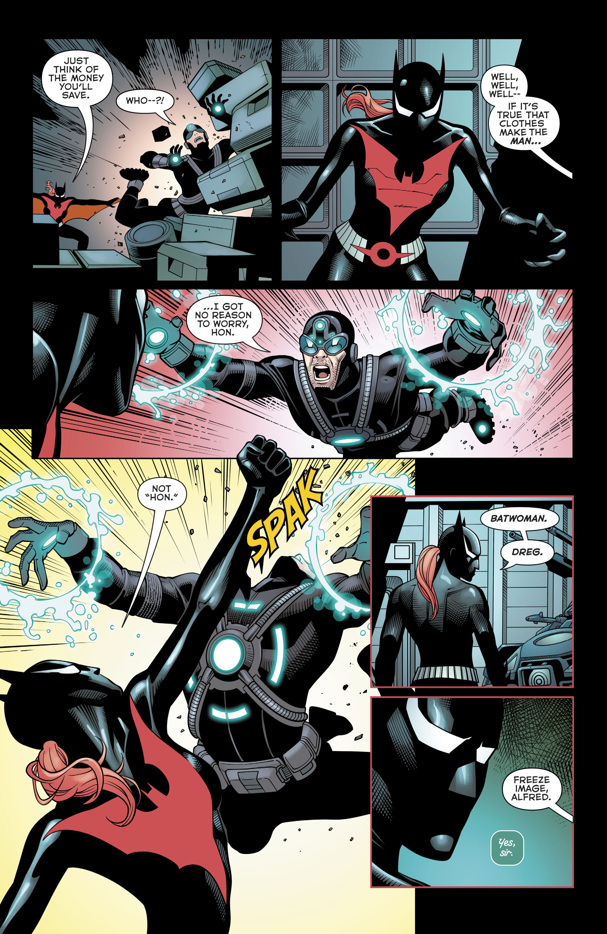 Read Batman Beyond (2016-) Manga Online