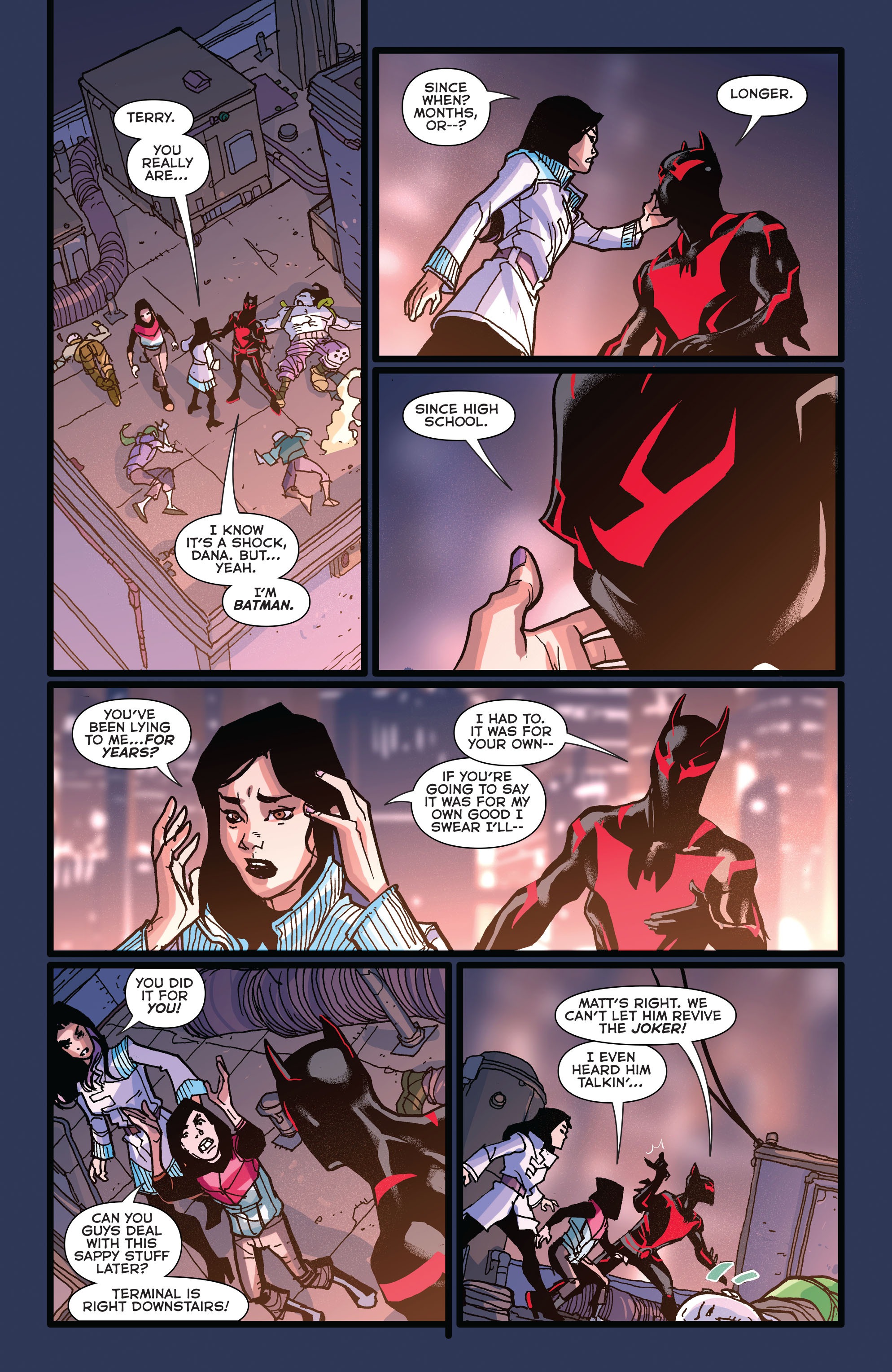 Read Batman Beyond (2016-) Manga Online