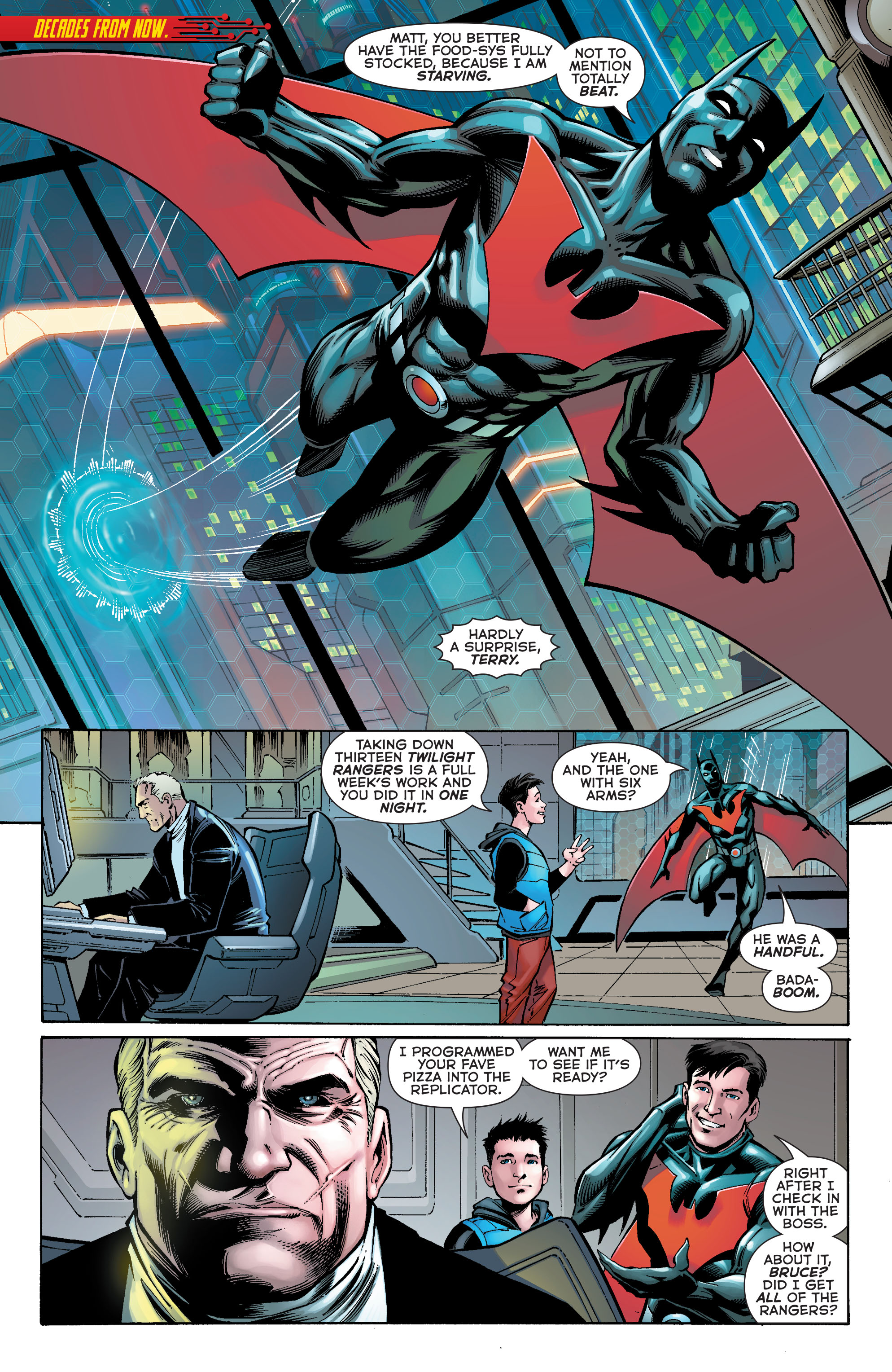 Read Batman Beyond (2016-) Manga Online