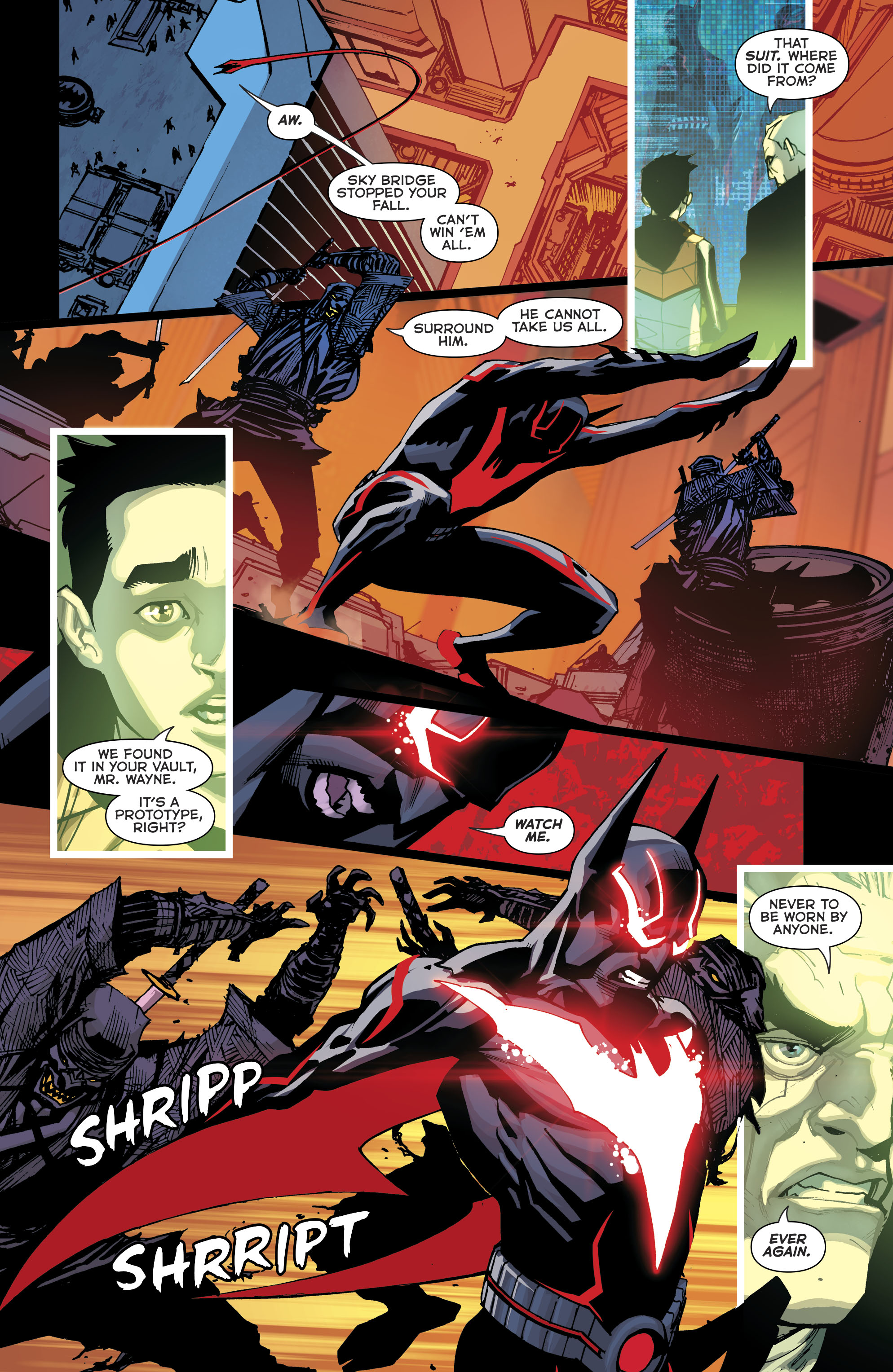 Read Batman Beyond (2016-) Manga Online