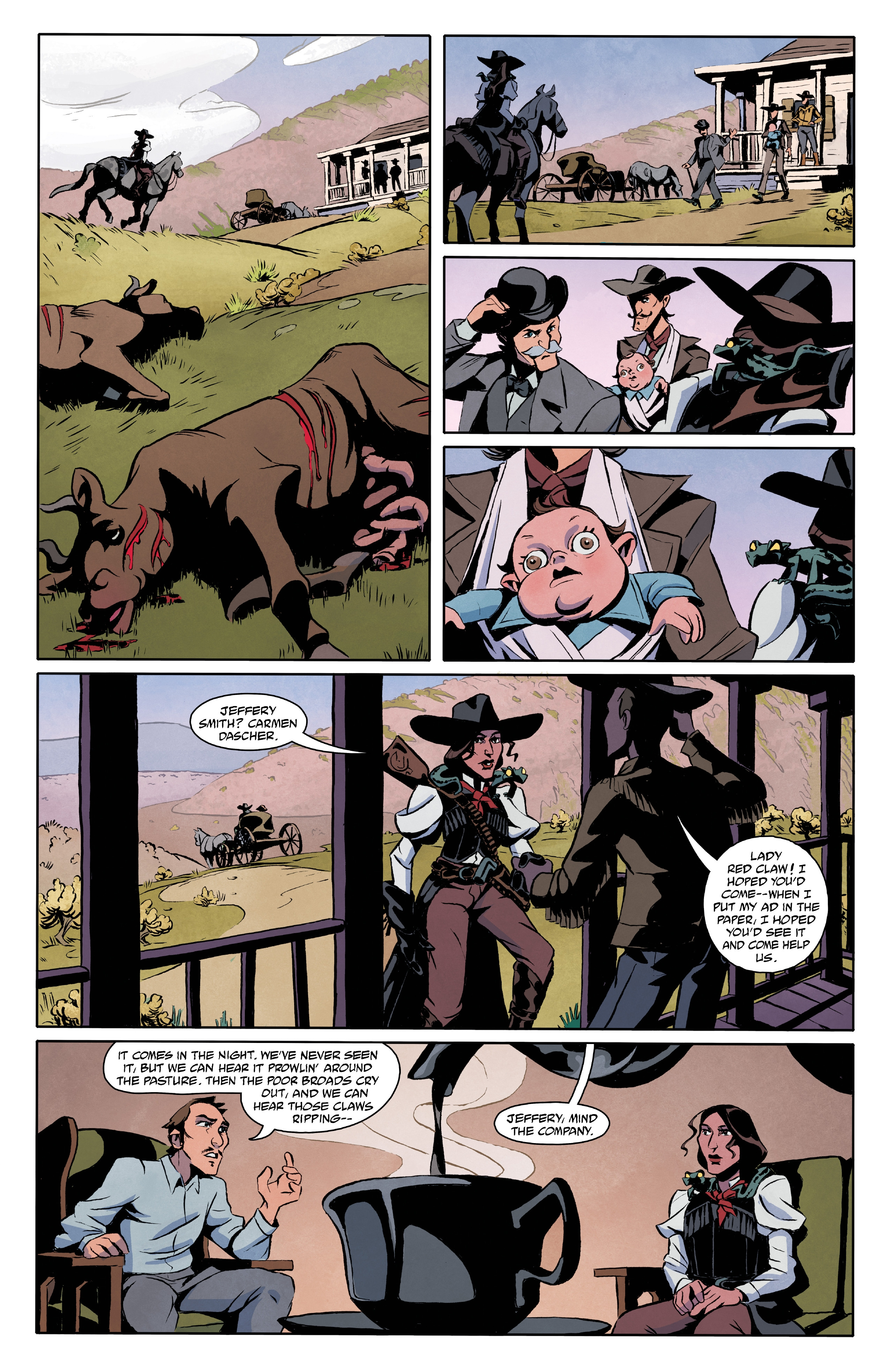 Read Carmen Red Claw - Belly of the Beast Manga Online