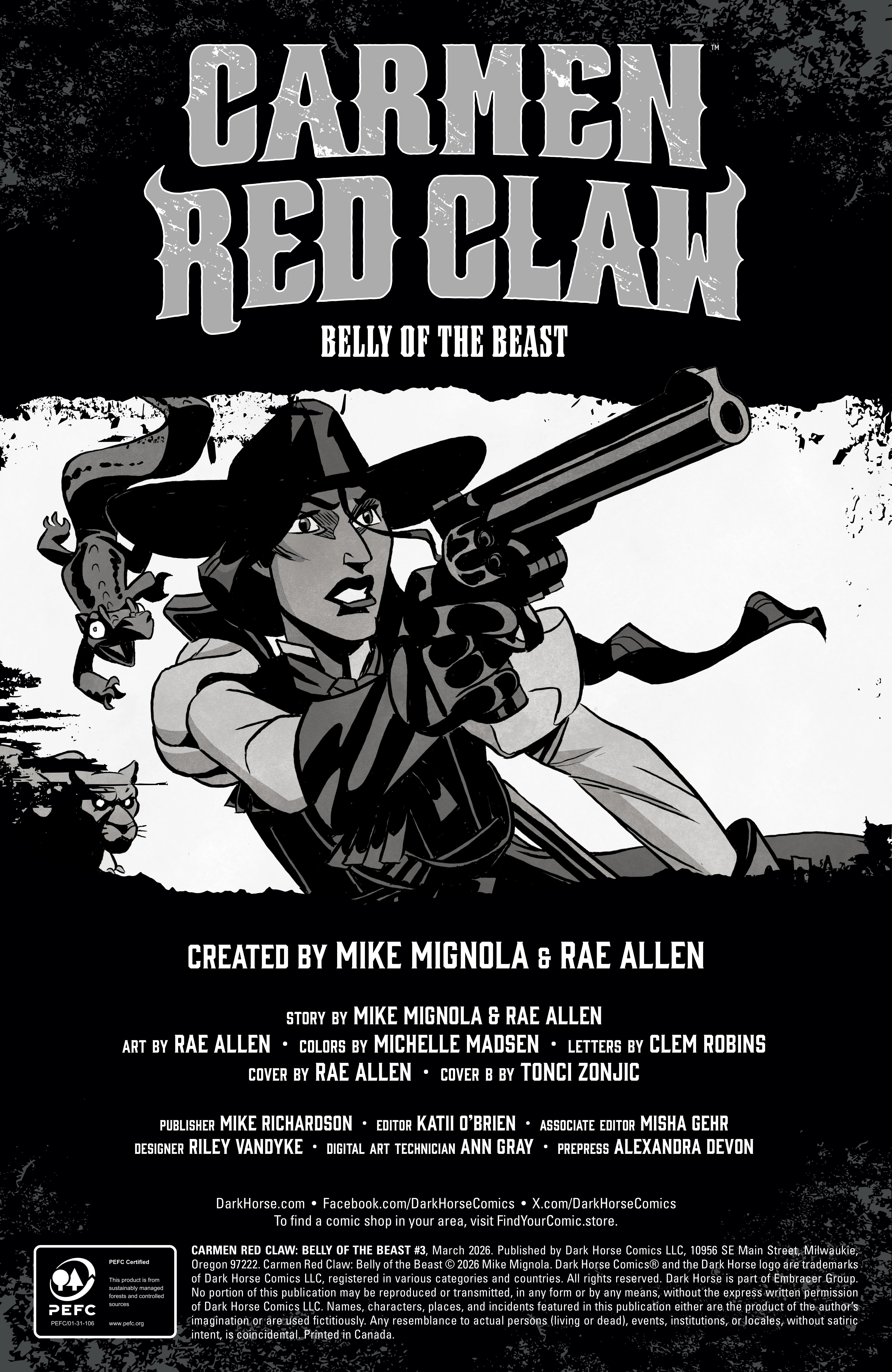 Read Carmen Red Claw - Belly of the Beast Manga Online