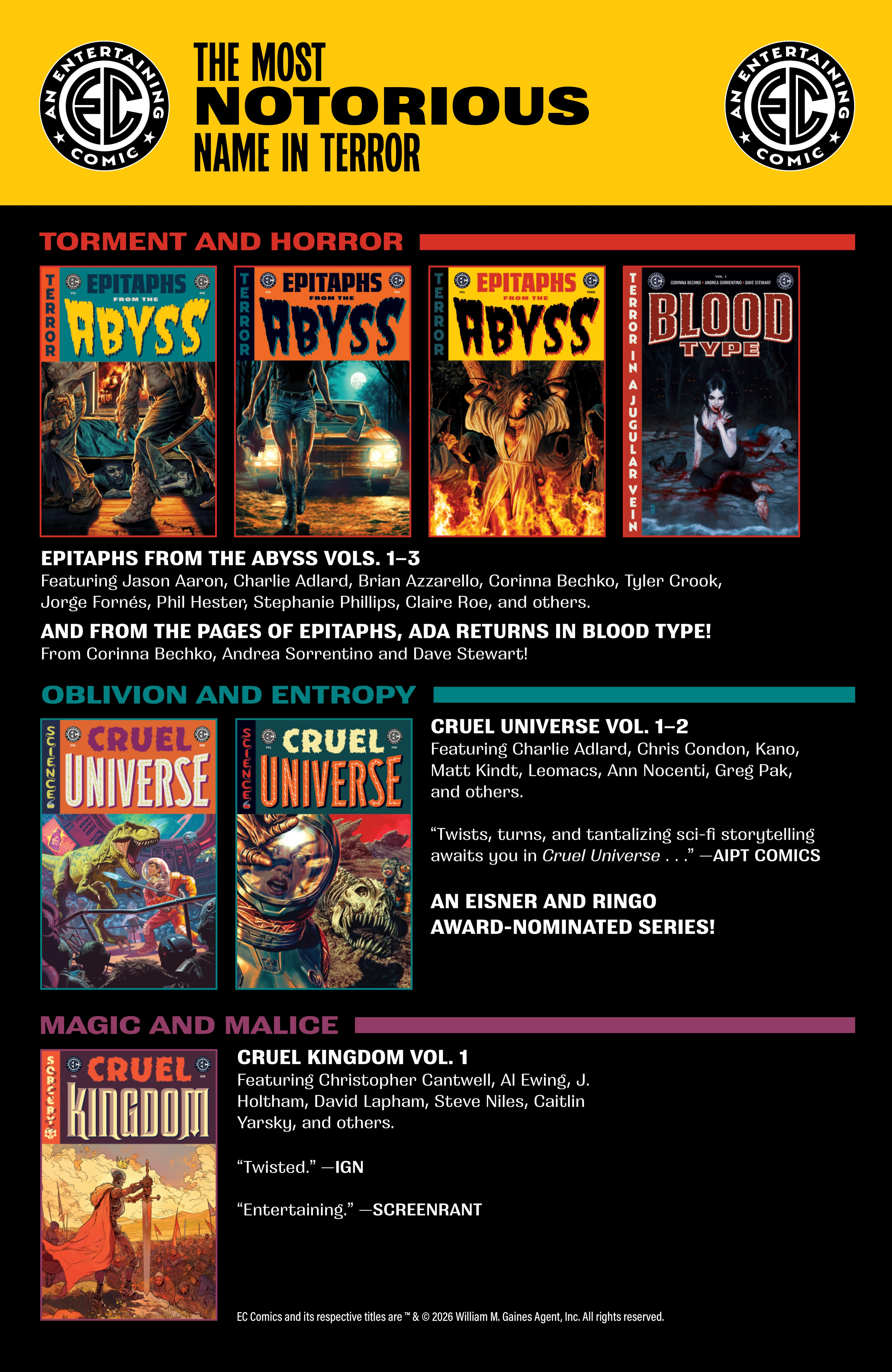 Read Cruel Universe Manga Online