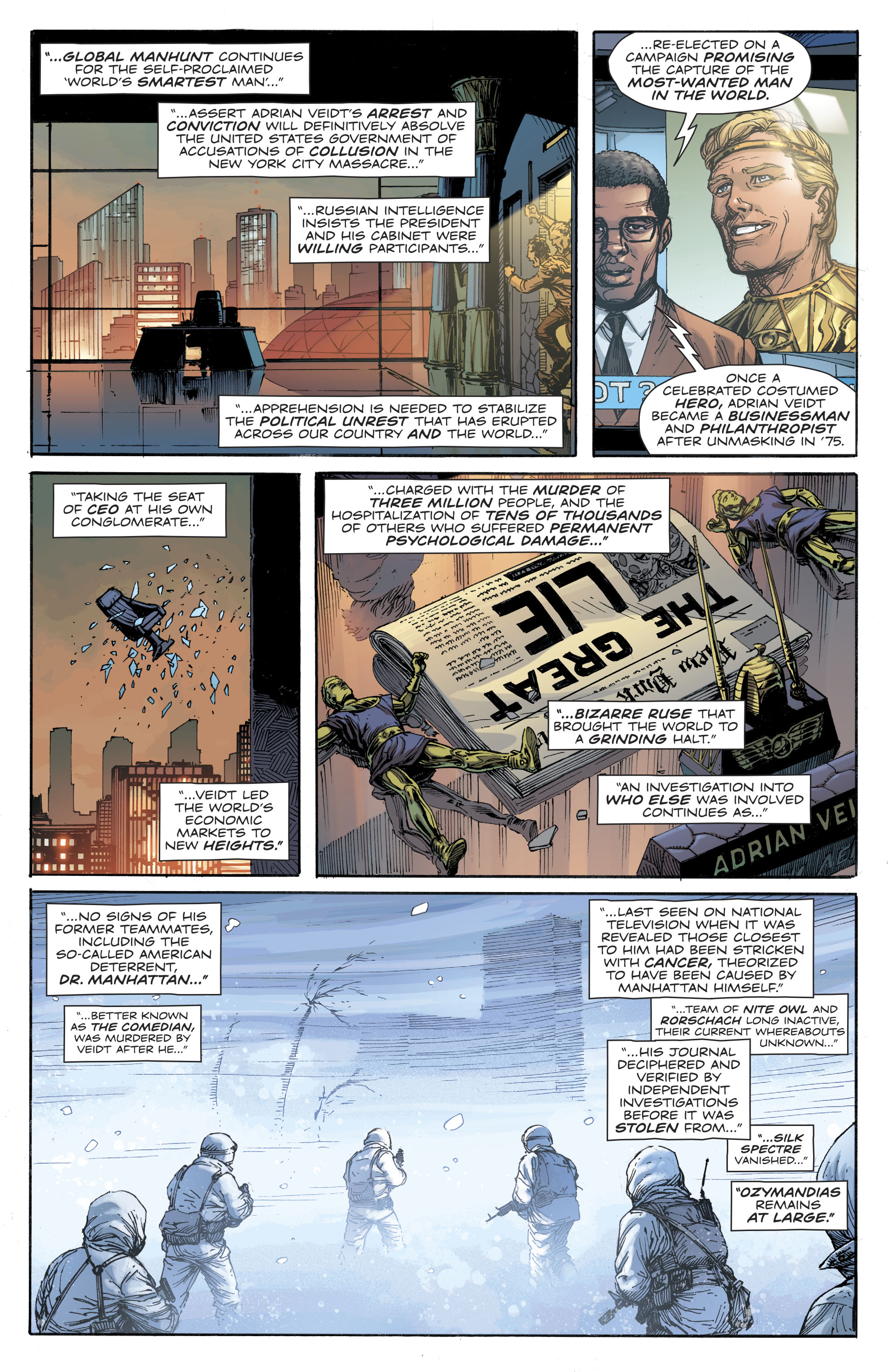 Read Doomsday Clock (2017-) Manga Online