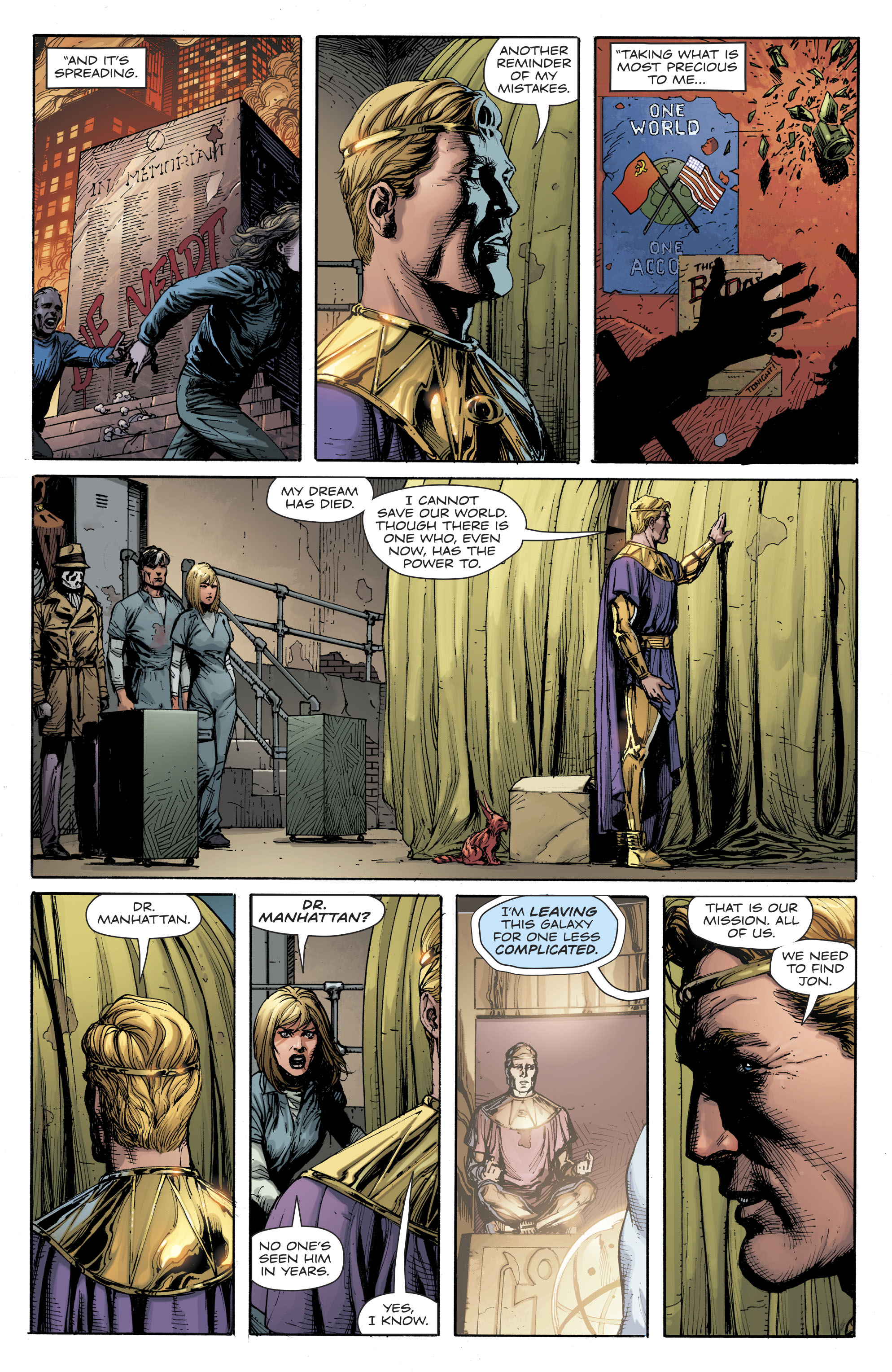 Read Doomsday Clock (2017-) Manga Online