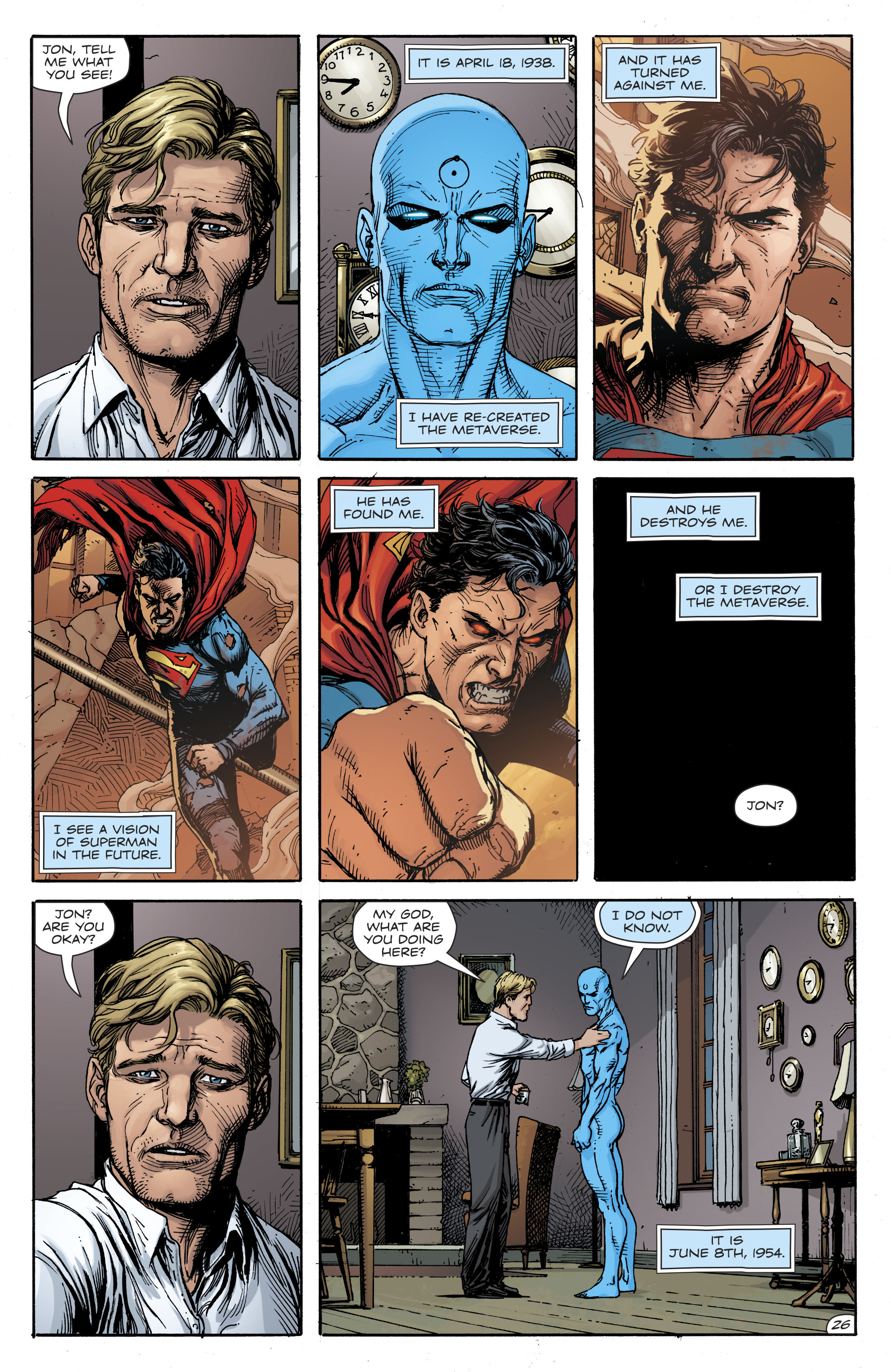 Read Doomsday Clock (2017-) Manga Online