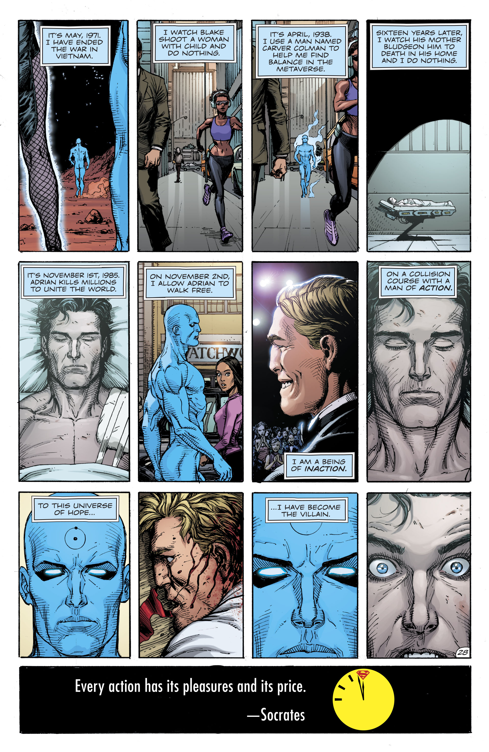 Read Doomsday Clock (2017-) Manga Online