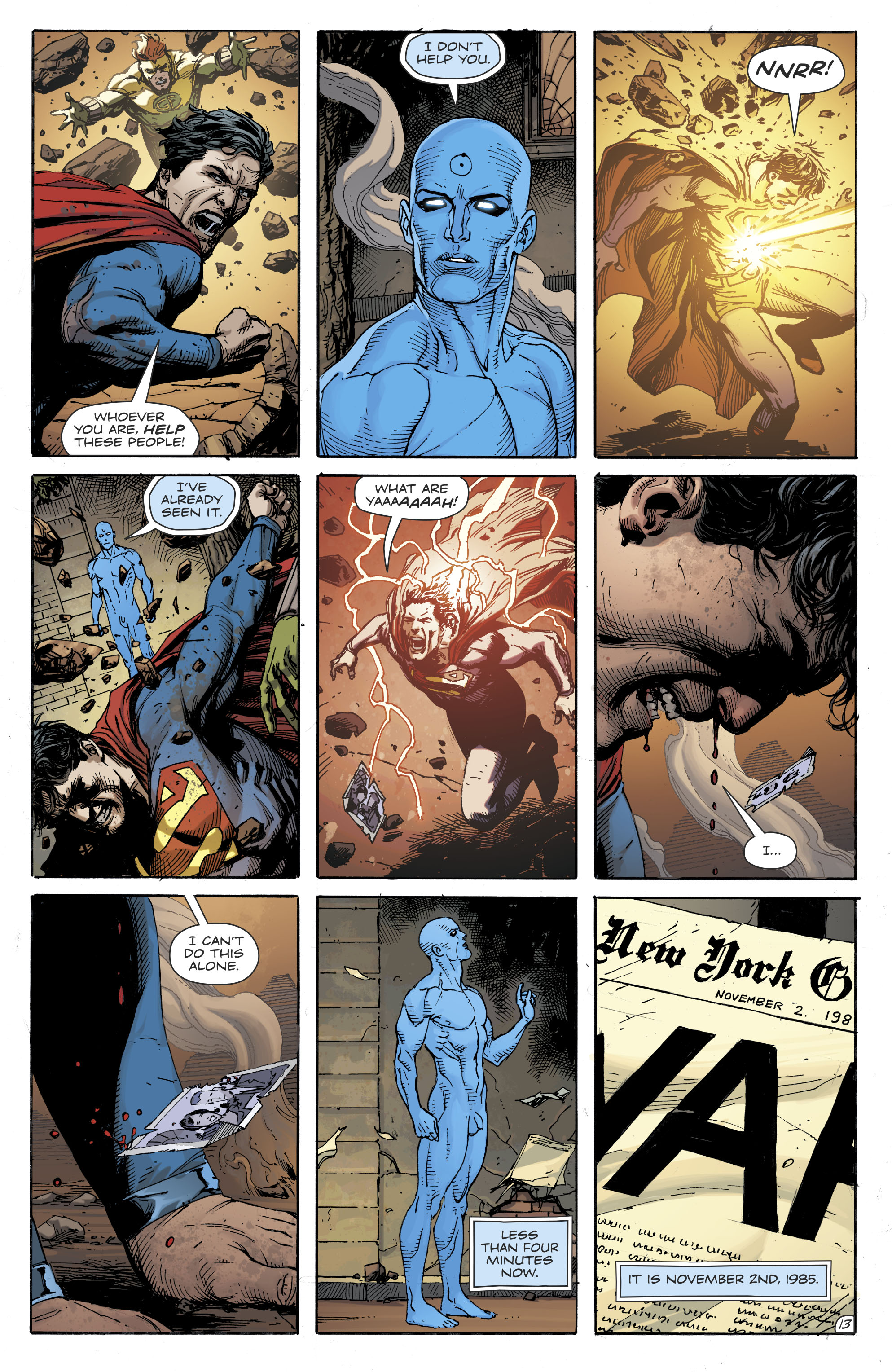 Read Doomsday Clock (2017-) Manga Online