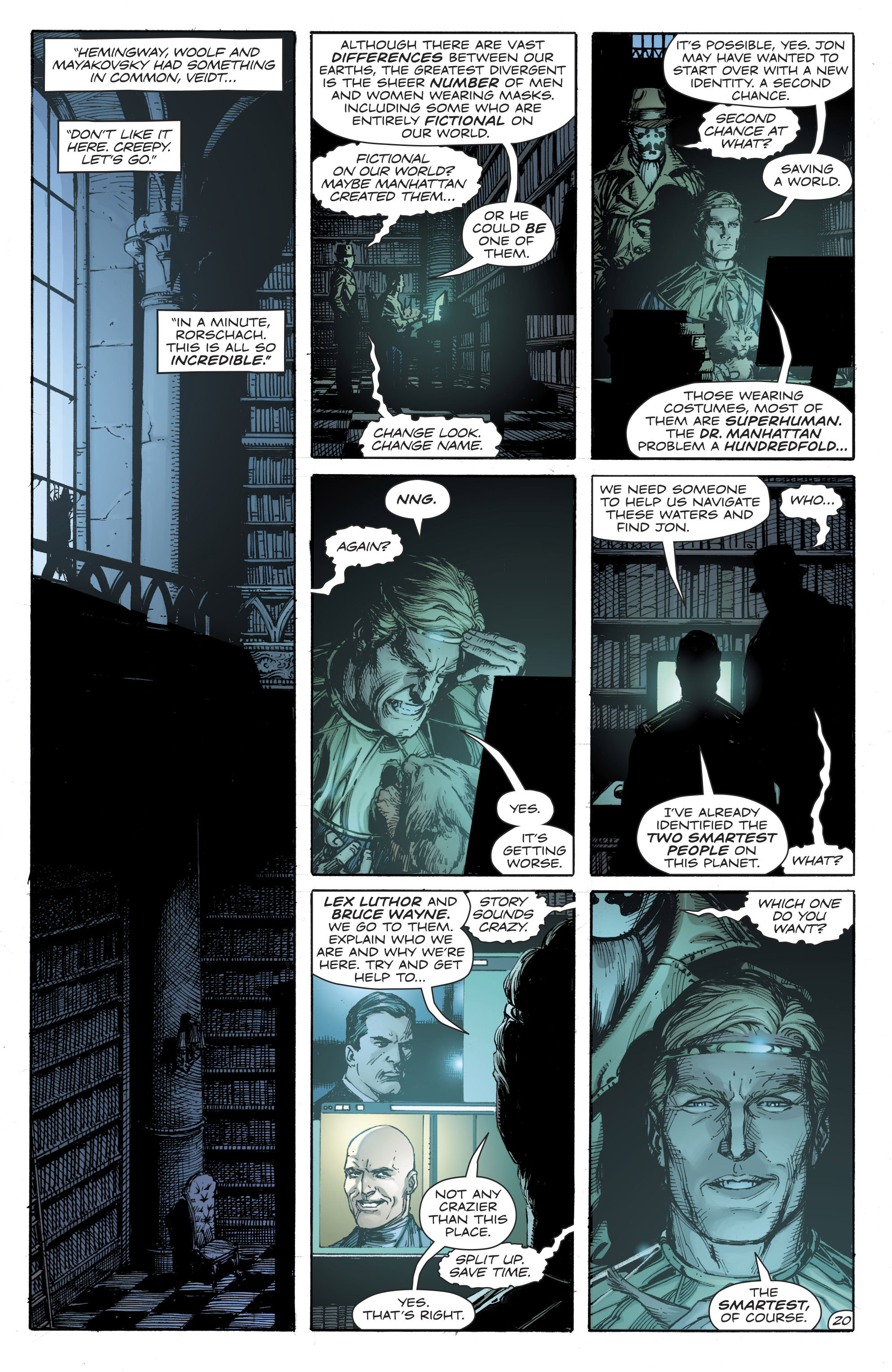 Read Doomsday Clock (2017-) Manga Online