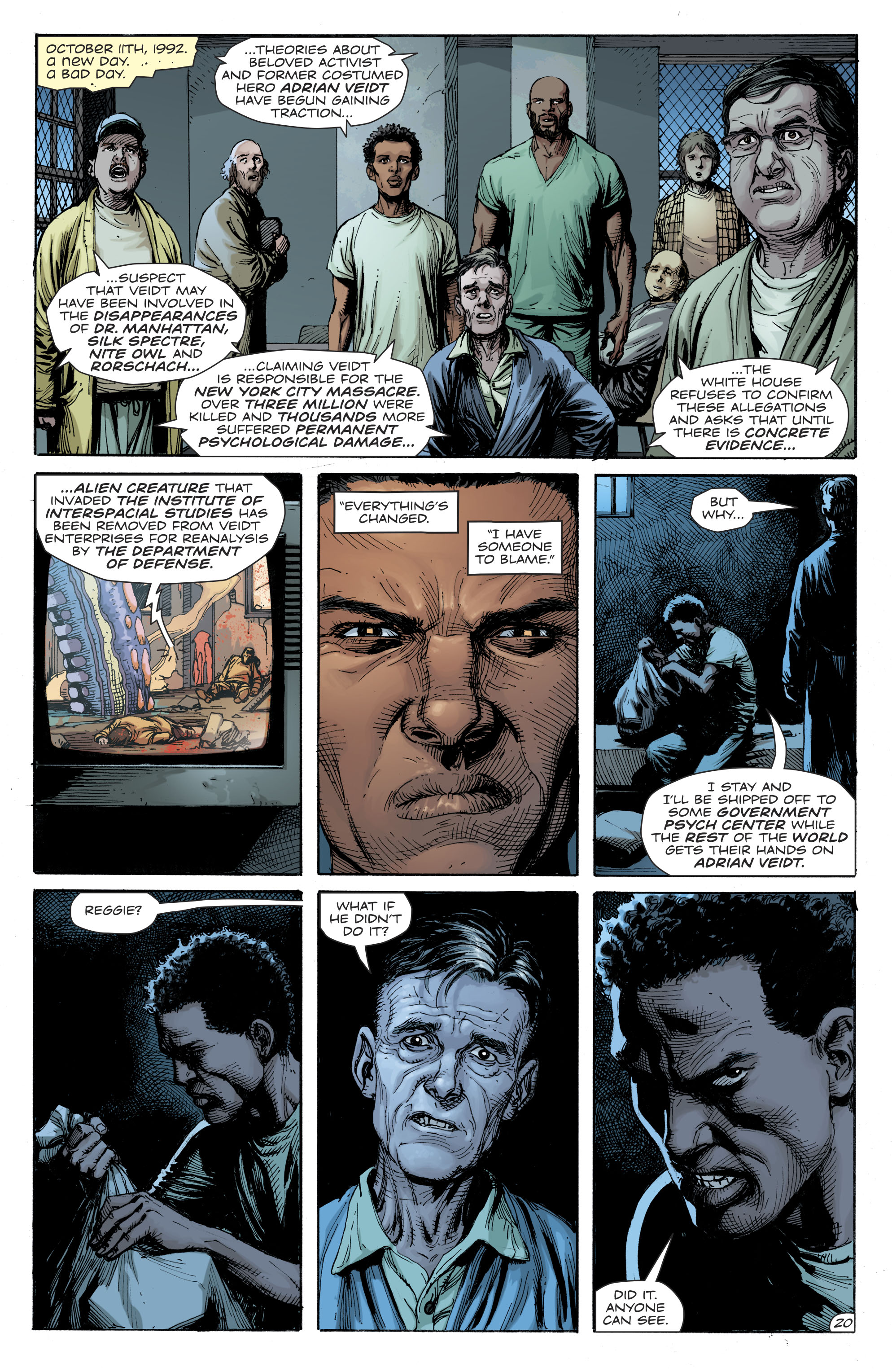 Read Doomsday Clock (2017-) Manga Online