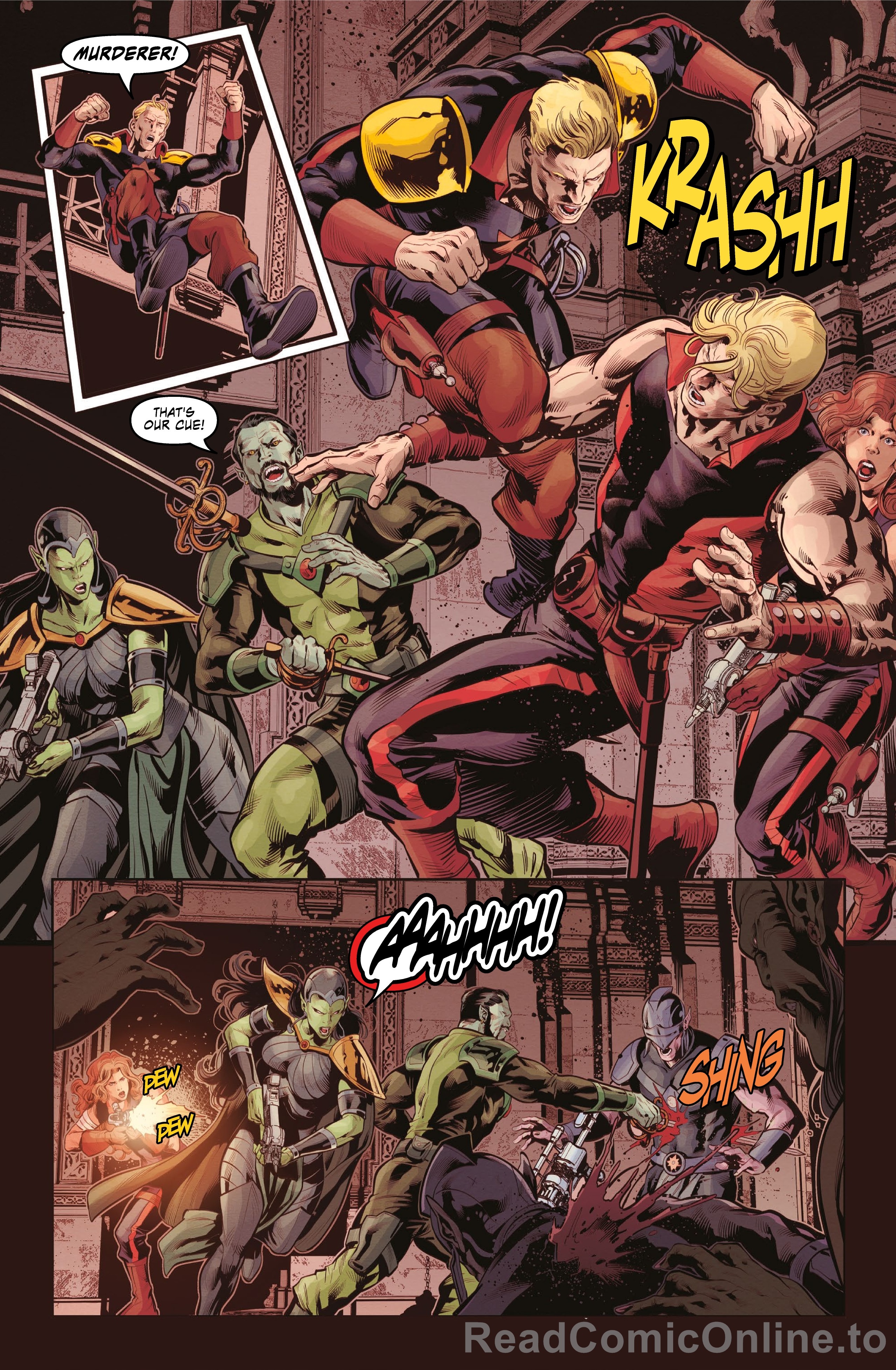 Read Flash Gordon Manga Online