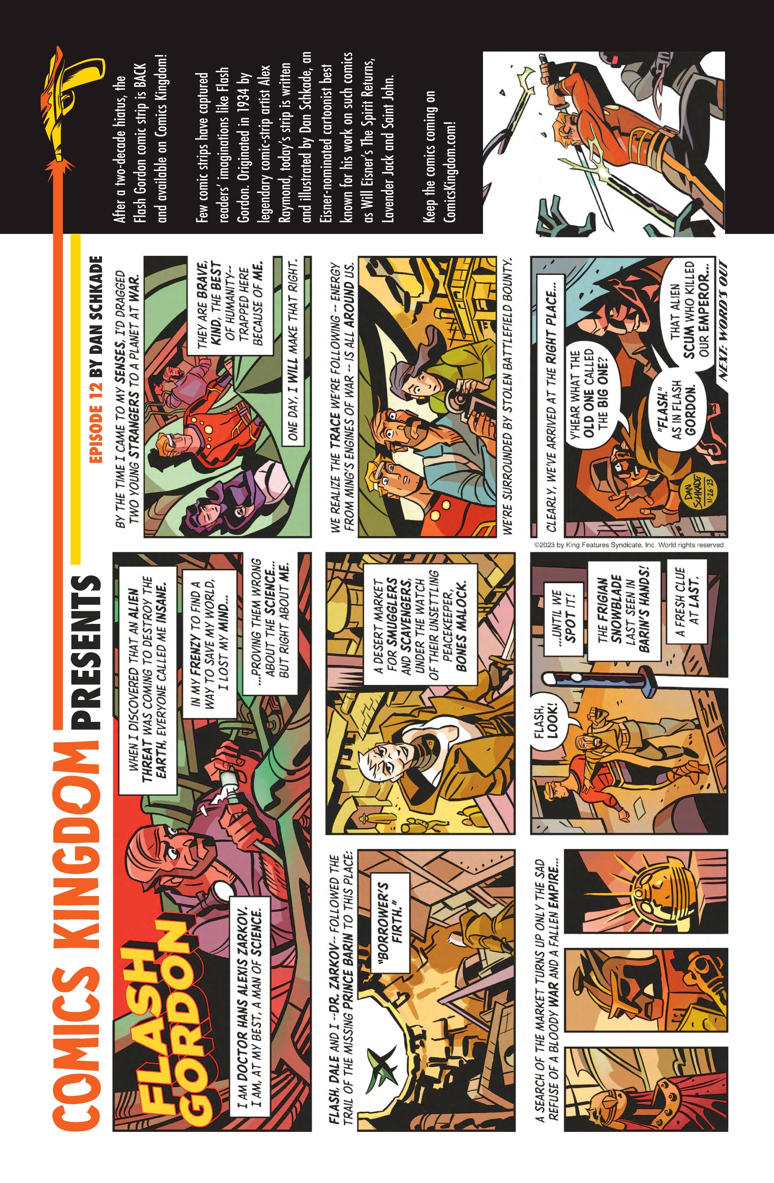 Read Flash Gordon Manga Online