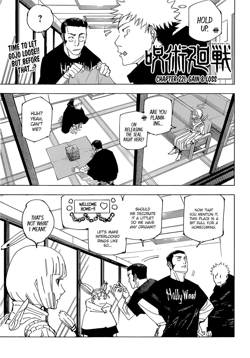 Read Jujutsu Kais Manga Online