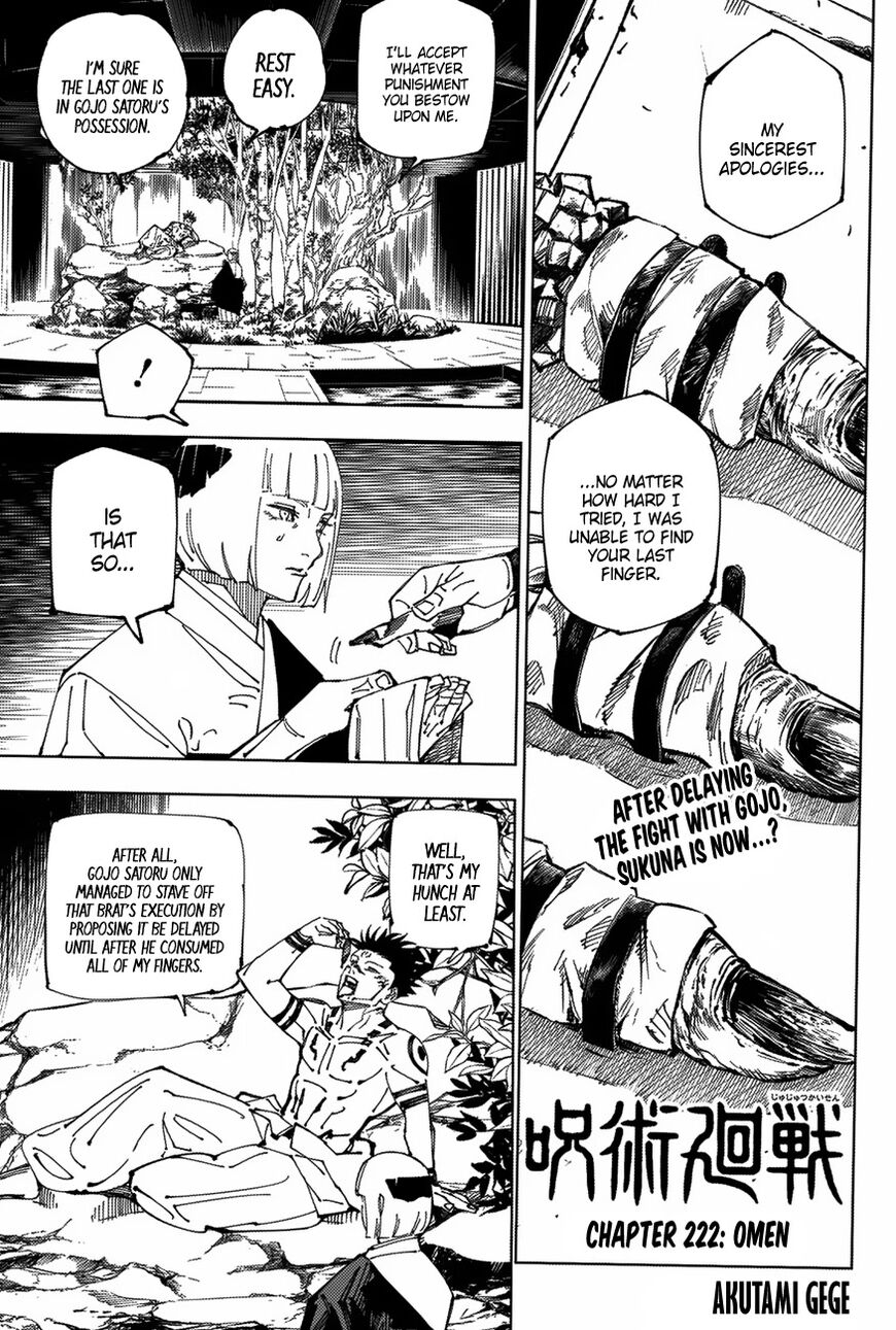 Read Jujutsu Kais Manga Online