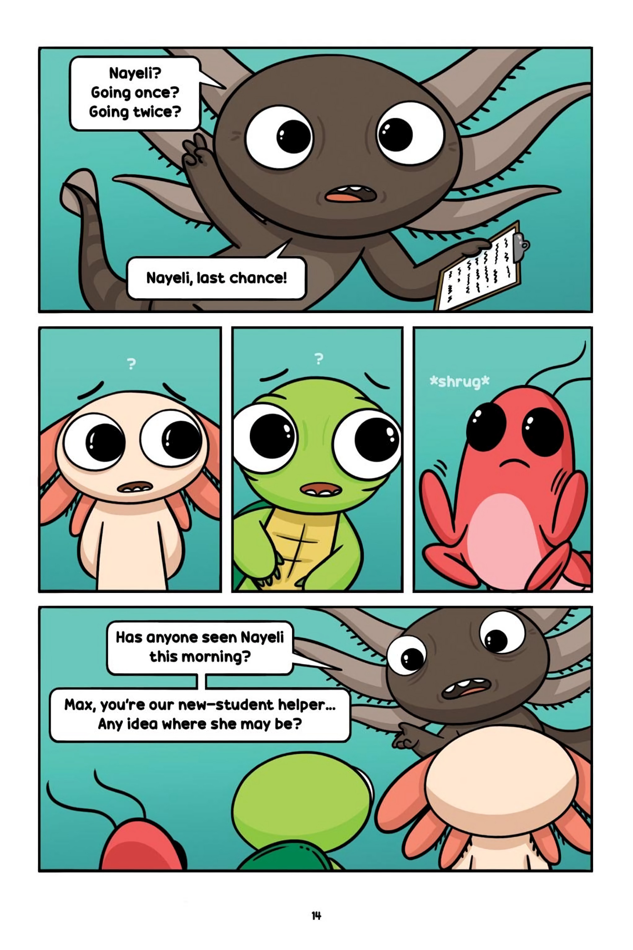 Read Max - A Little Axolotl Manga Online