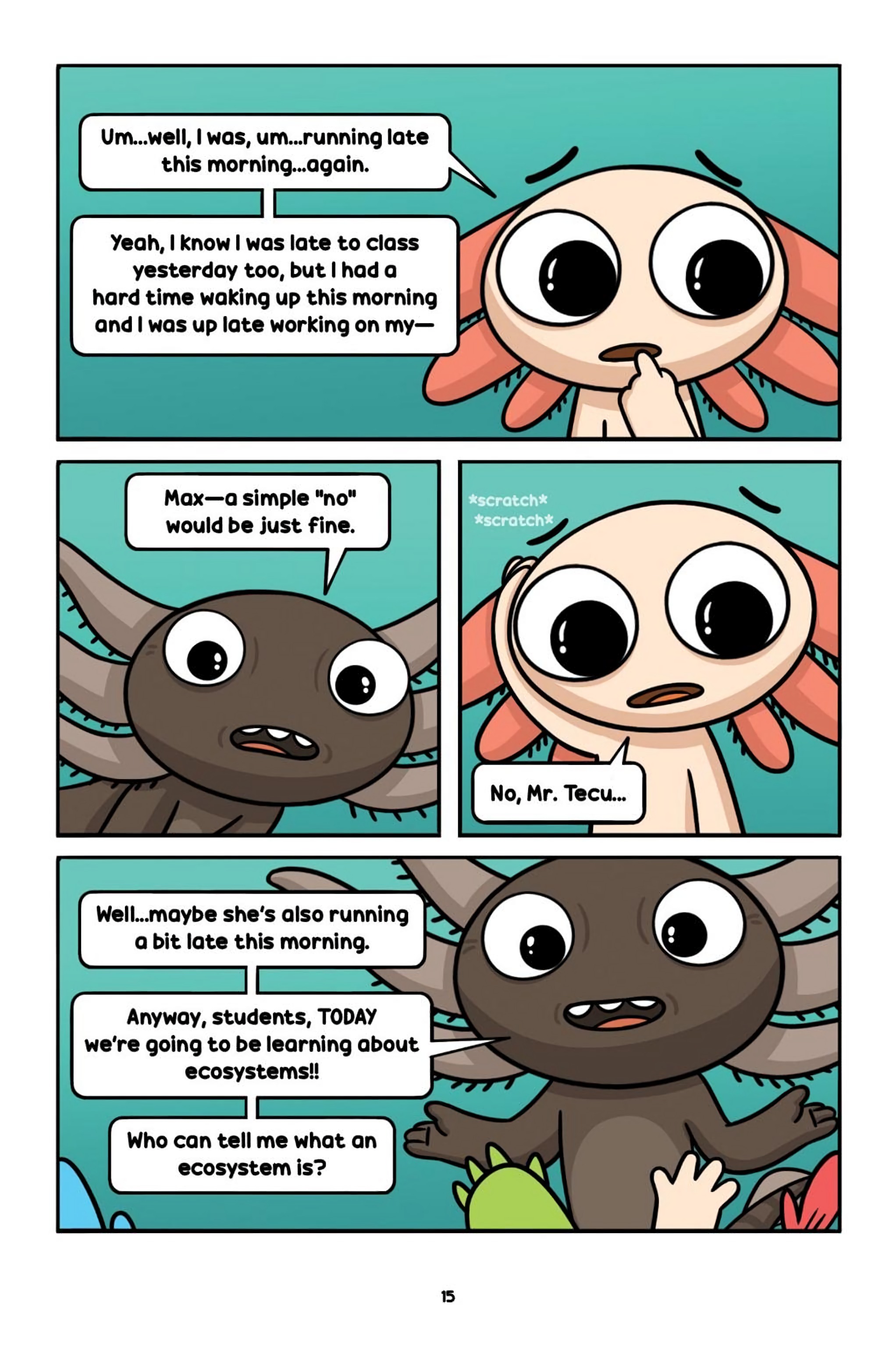 Read Max - A Little Axolotl Manga Online
