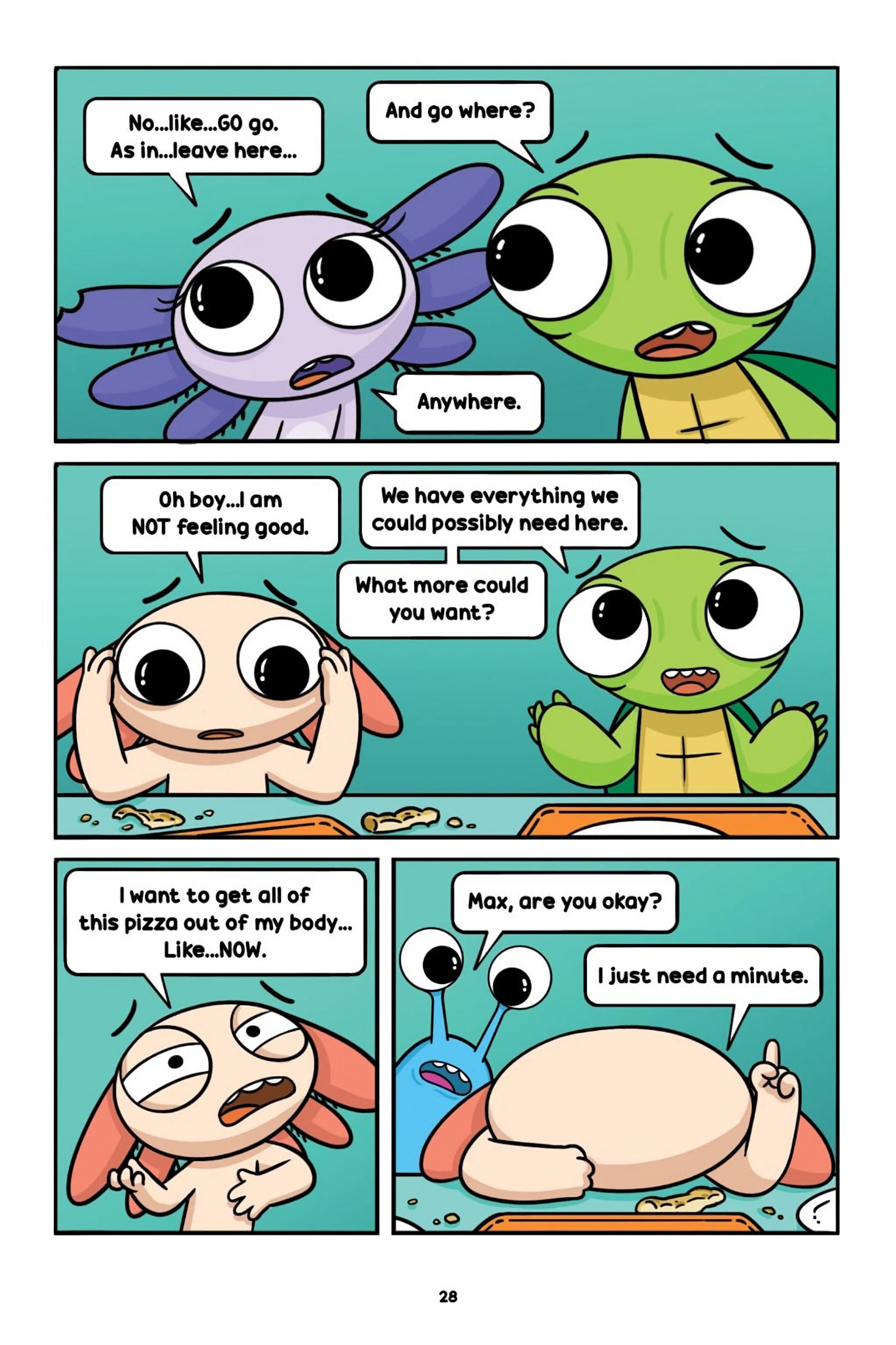 Read Max - A Little Axolotl Manga Online