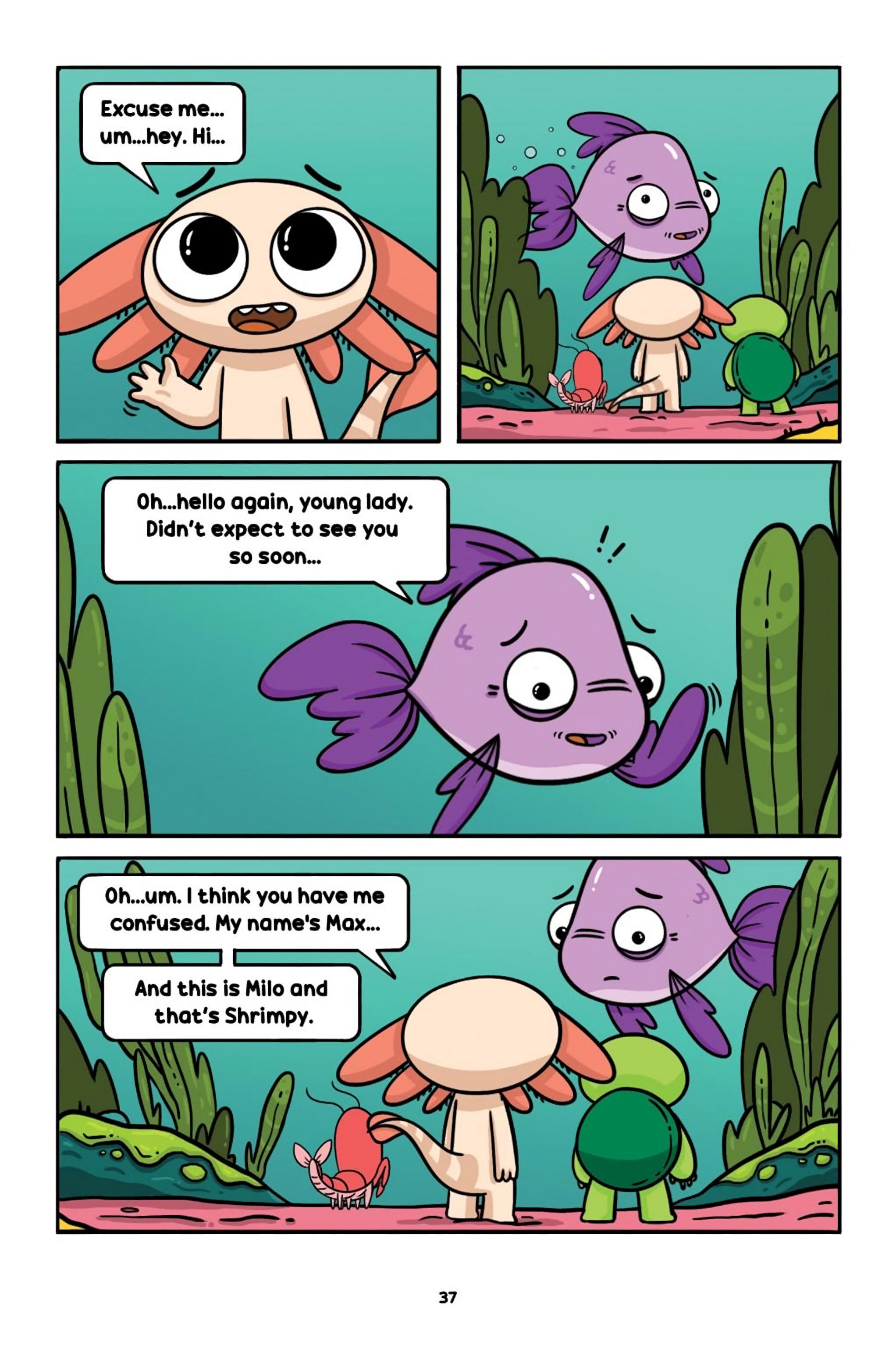 Read Max - A Little Axolotl Manga Online