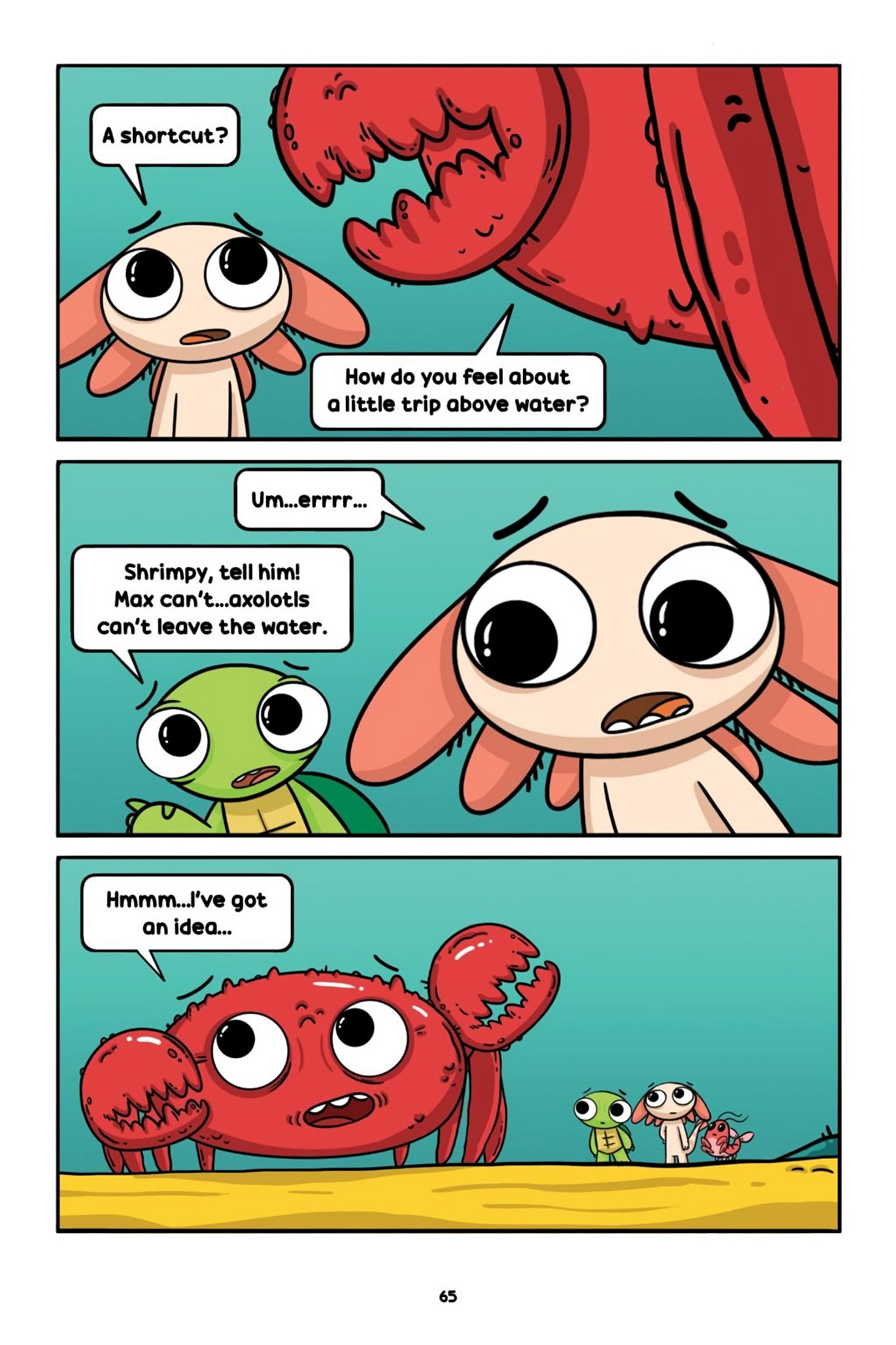Read Max - A Little Axolotl Manga Online