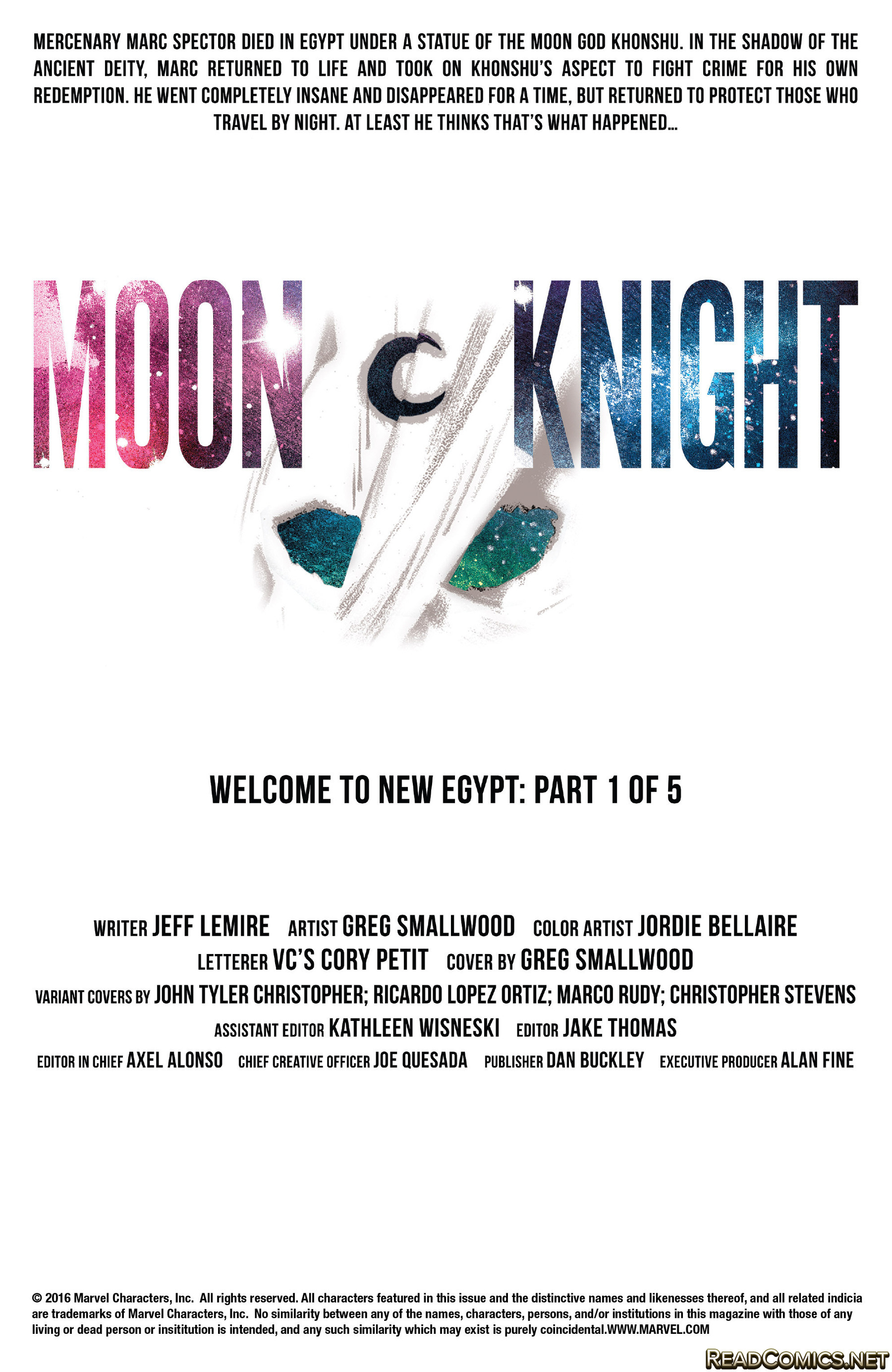 Read Moon Knight (2016-) Manga Online