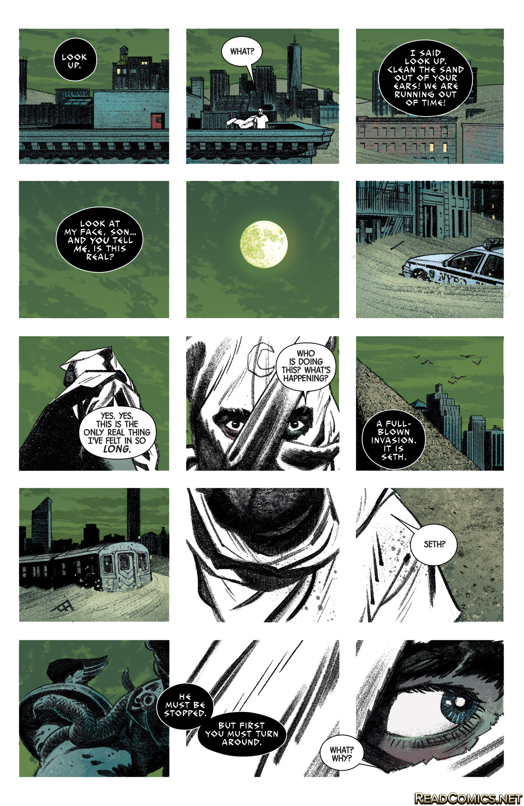 Read Moon Knight (2016-) Manga Online