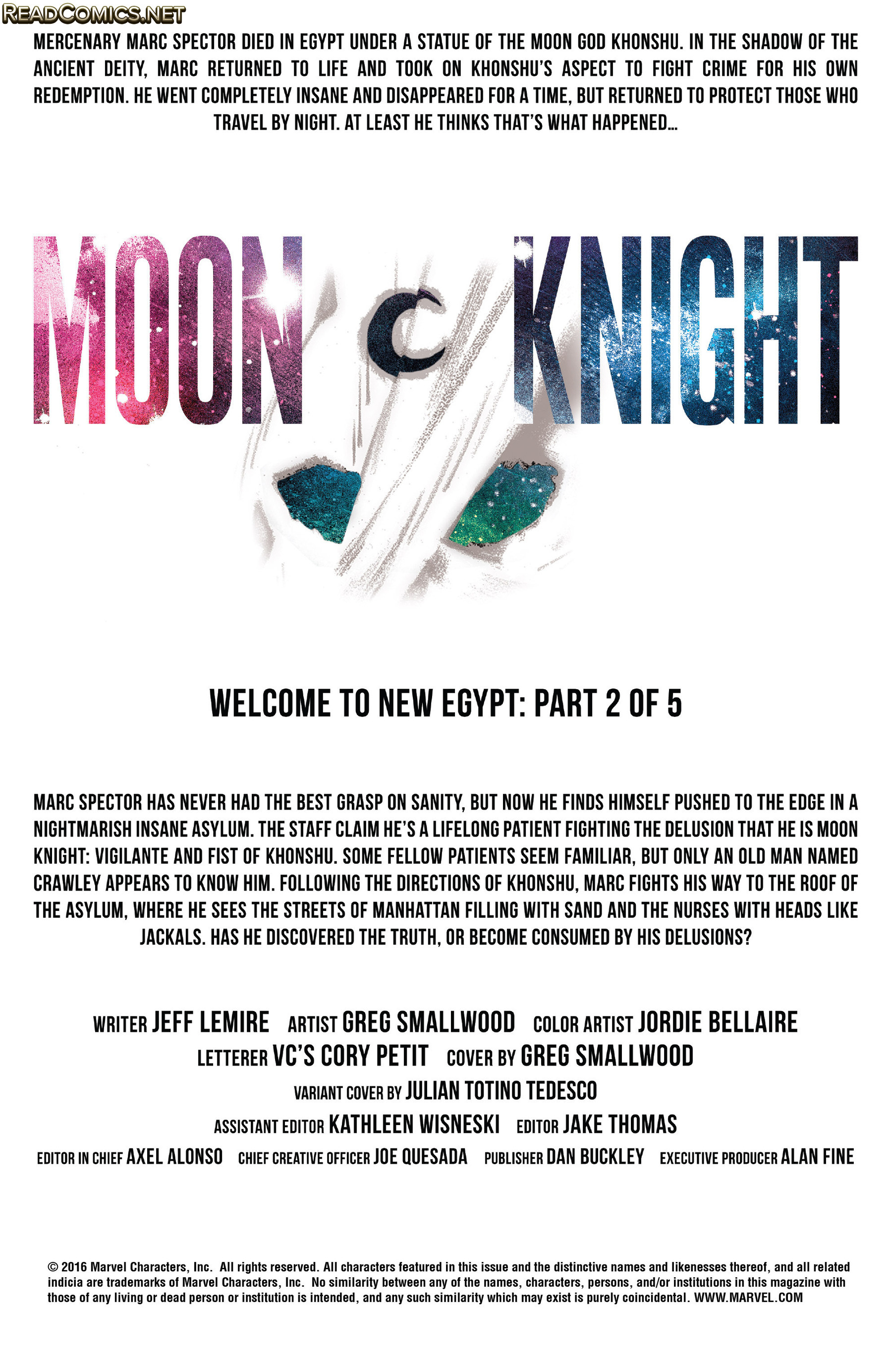 Read Moon Knight (2016-) Manga Online