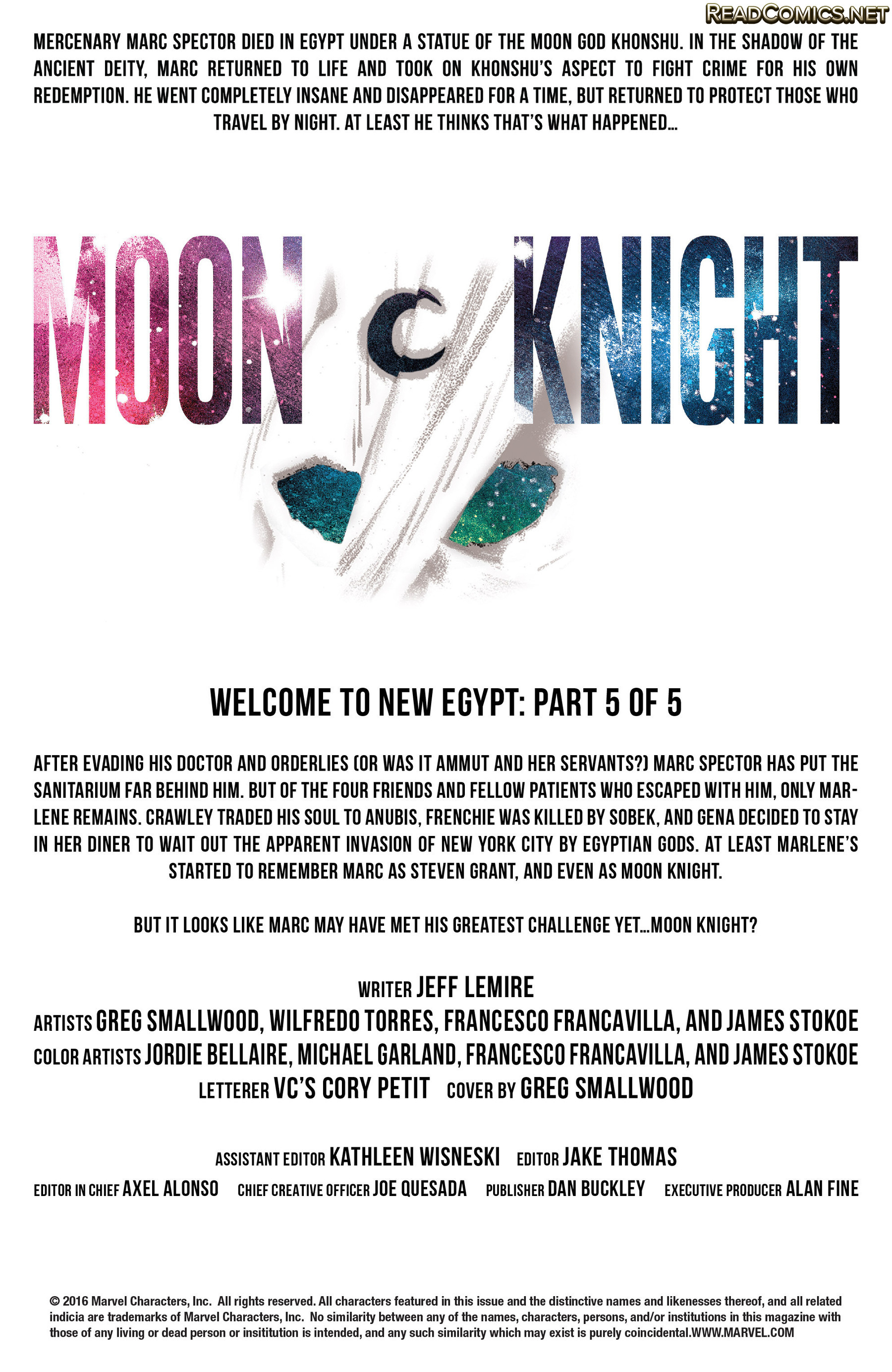 Read Moon Knight (2016-) Manga Online