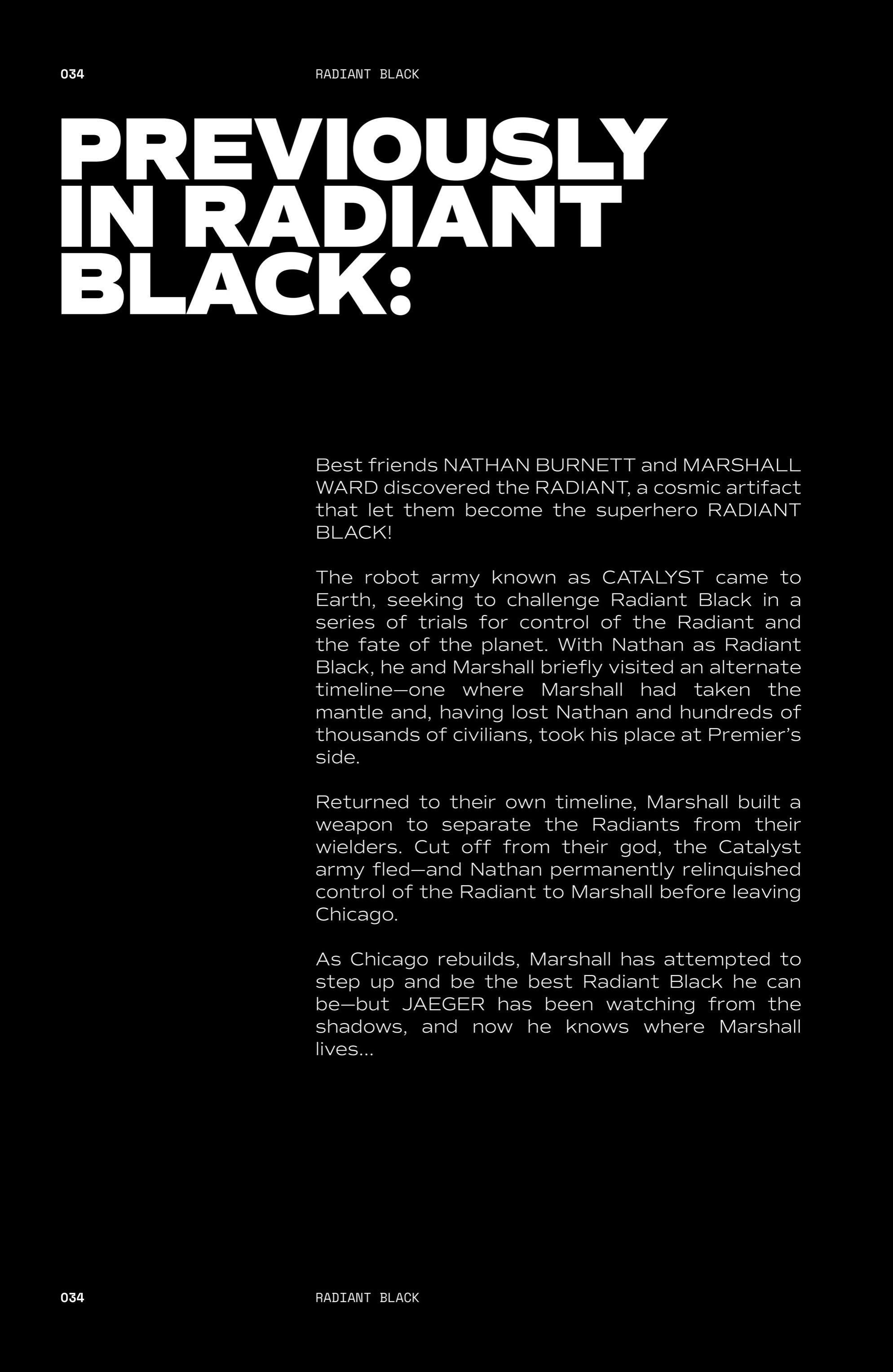 Read Radiant Black (2021-) Manga Online