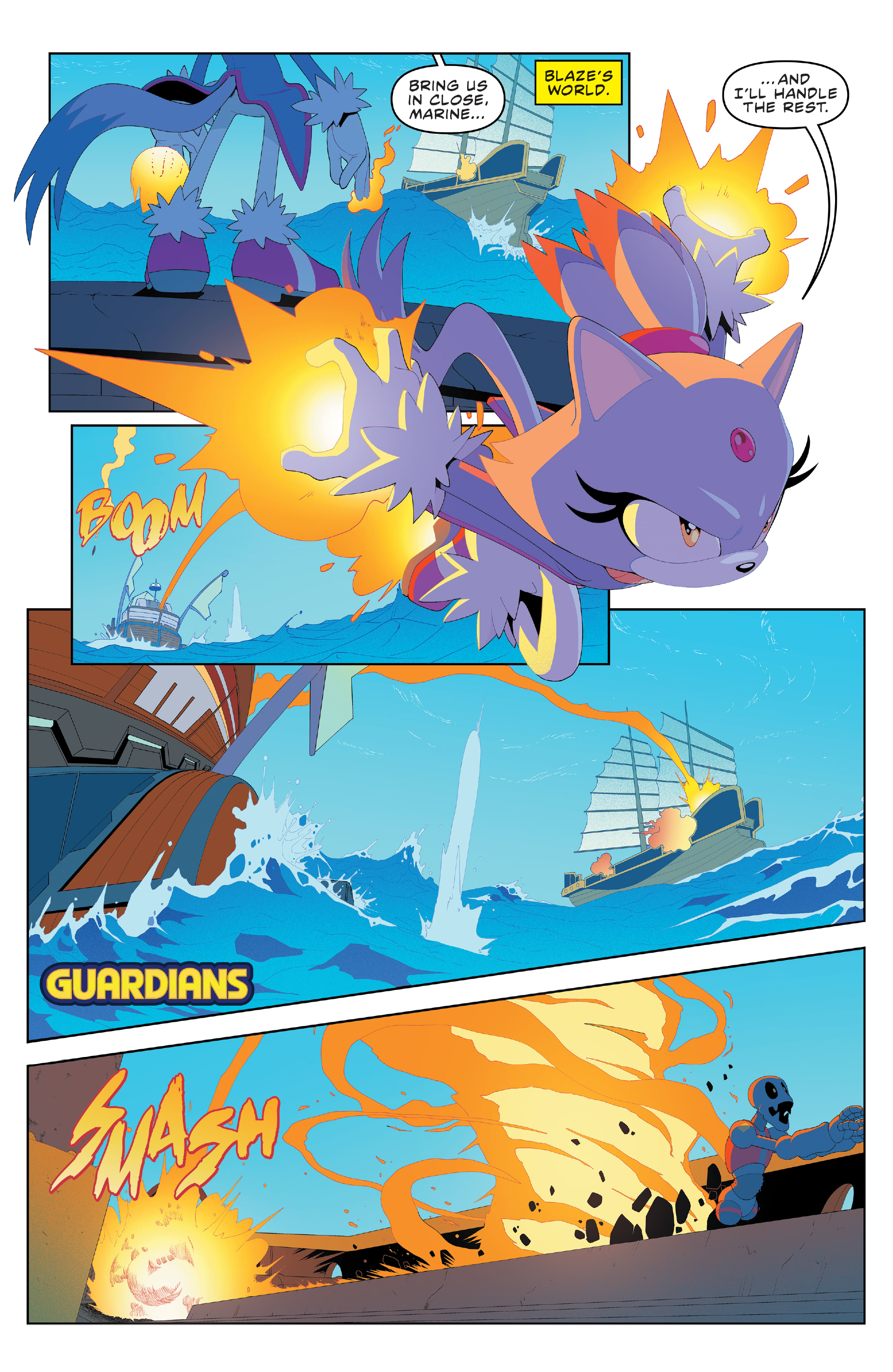 Read Sonic The Hedgehog (2018-) Manga Online
