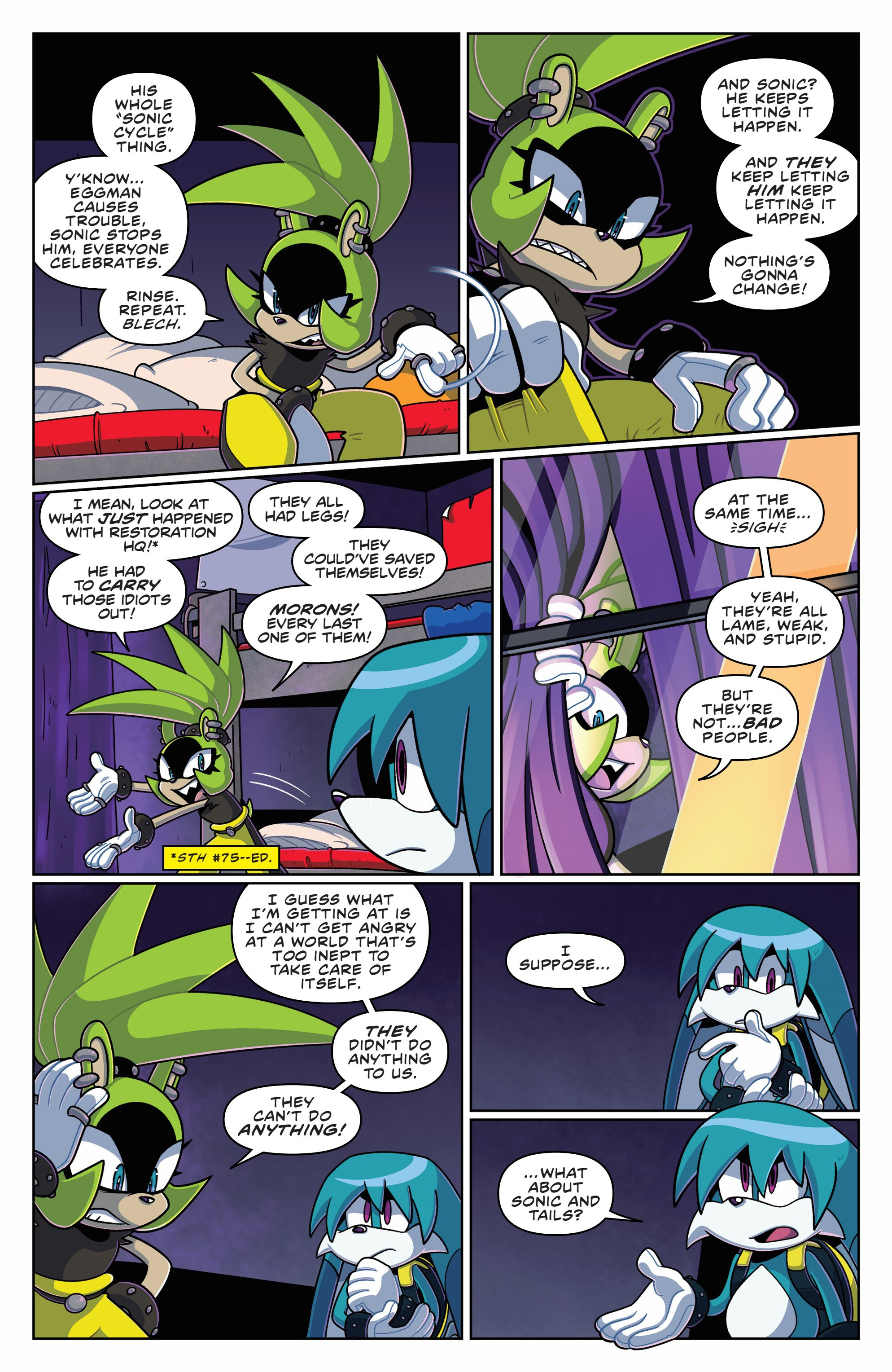 Read Sonic The Hedgehog (2018-) Manga Online