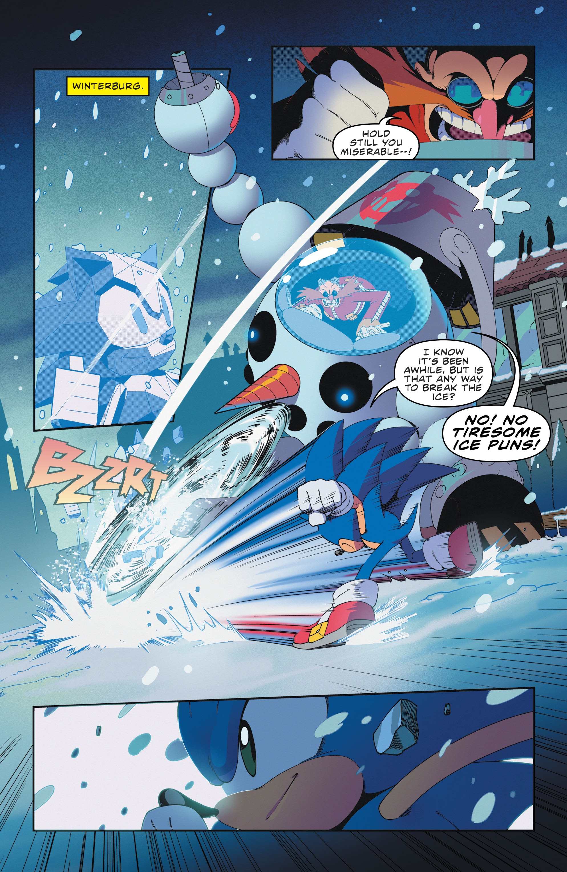 Read Sonic The Hedgehog (2018-) Manga Online