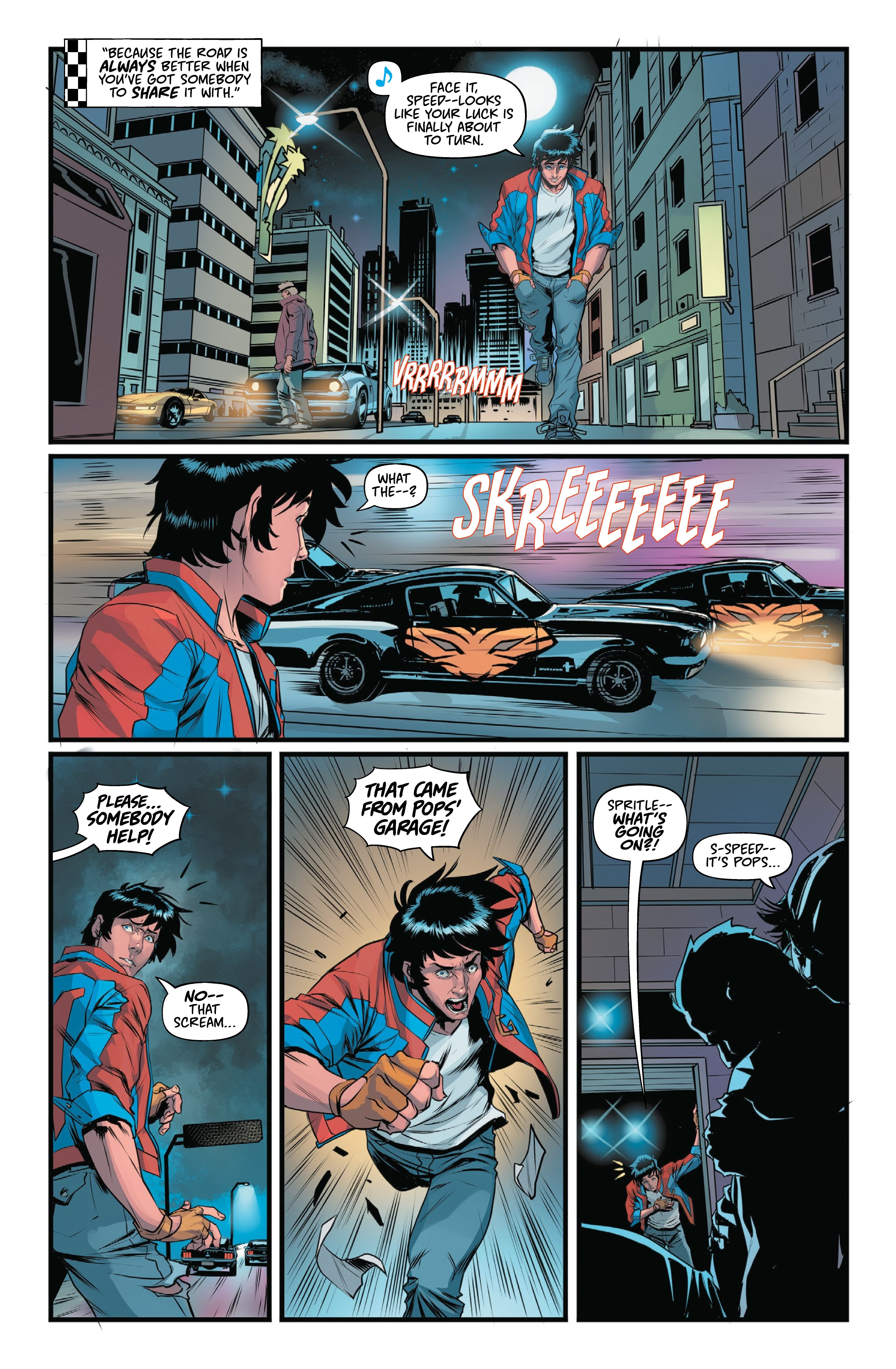 Read Speed Racer Manga Online