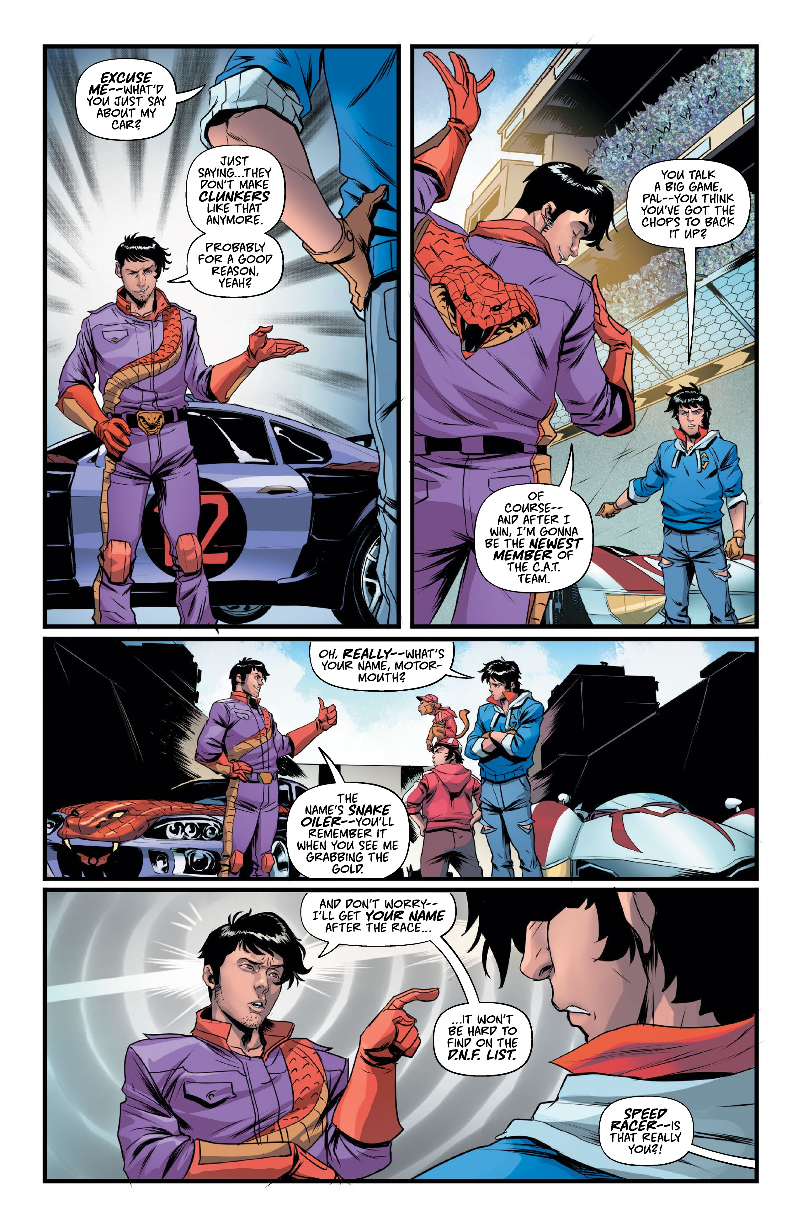 Read Speed Racer Manga Online
