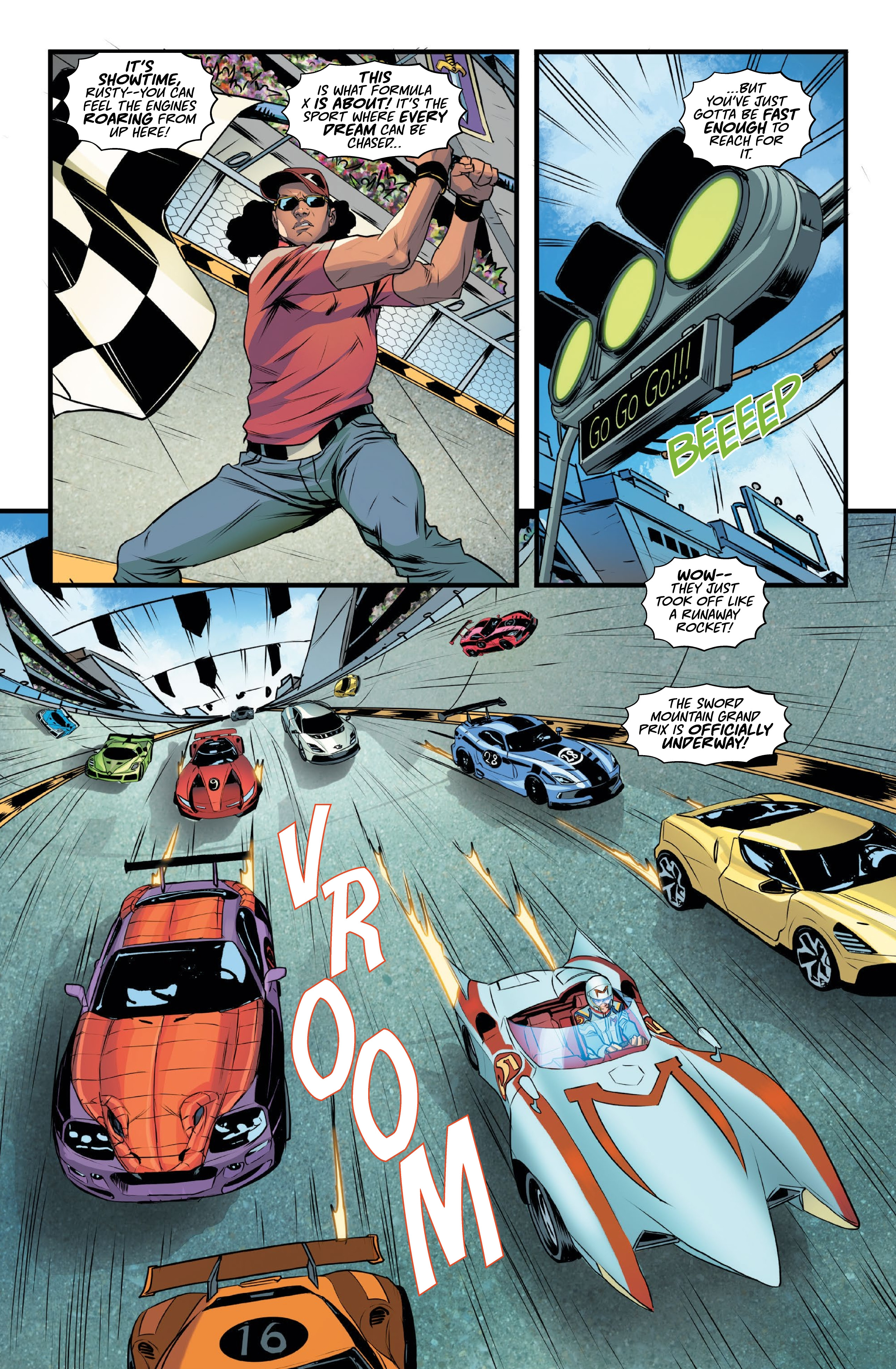 Read Speed Racer Manga Online