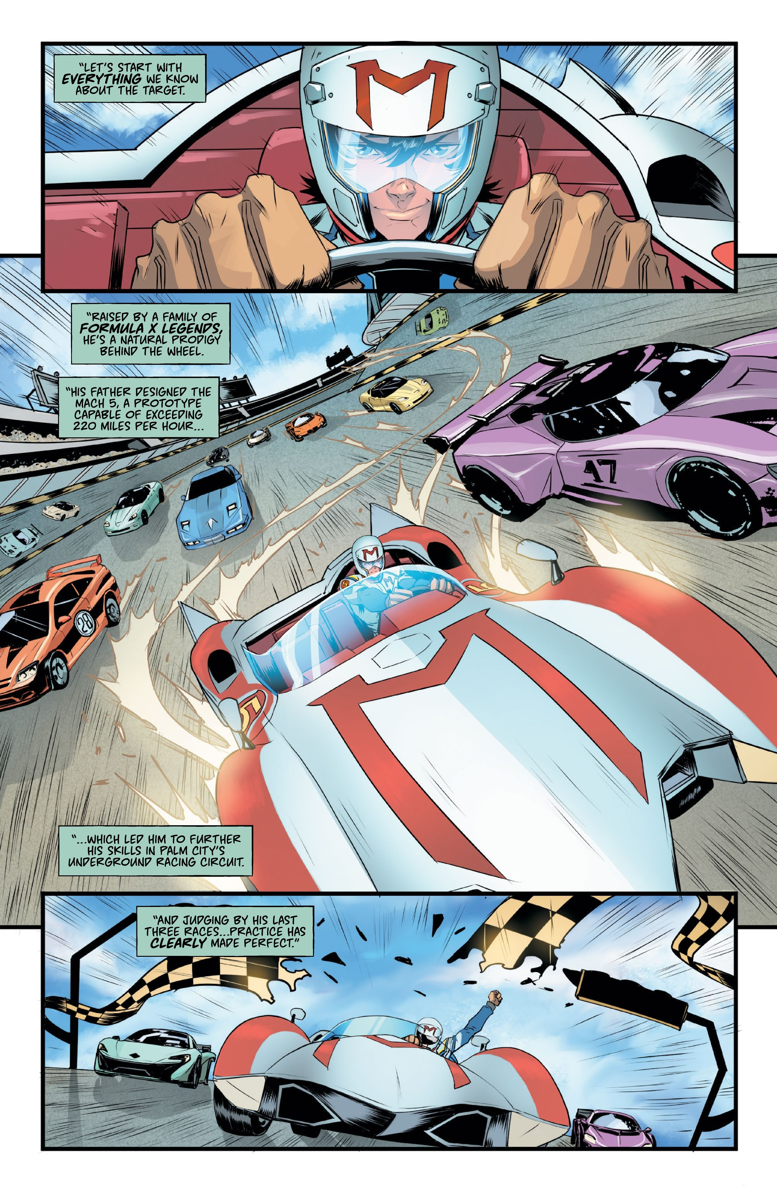 Read Speed Racer Manga Online
