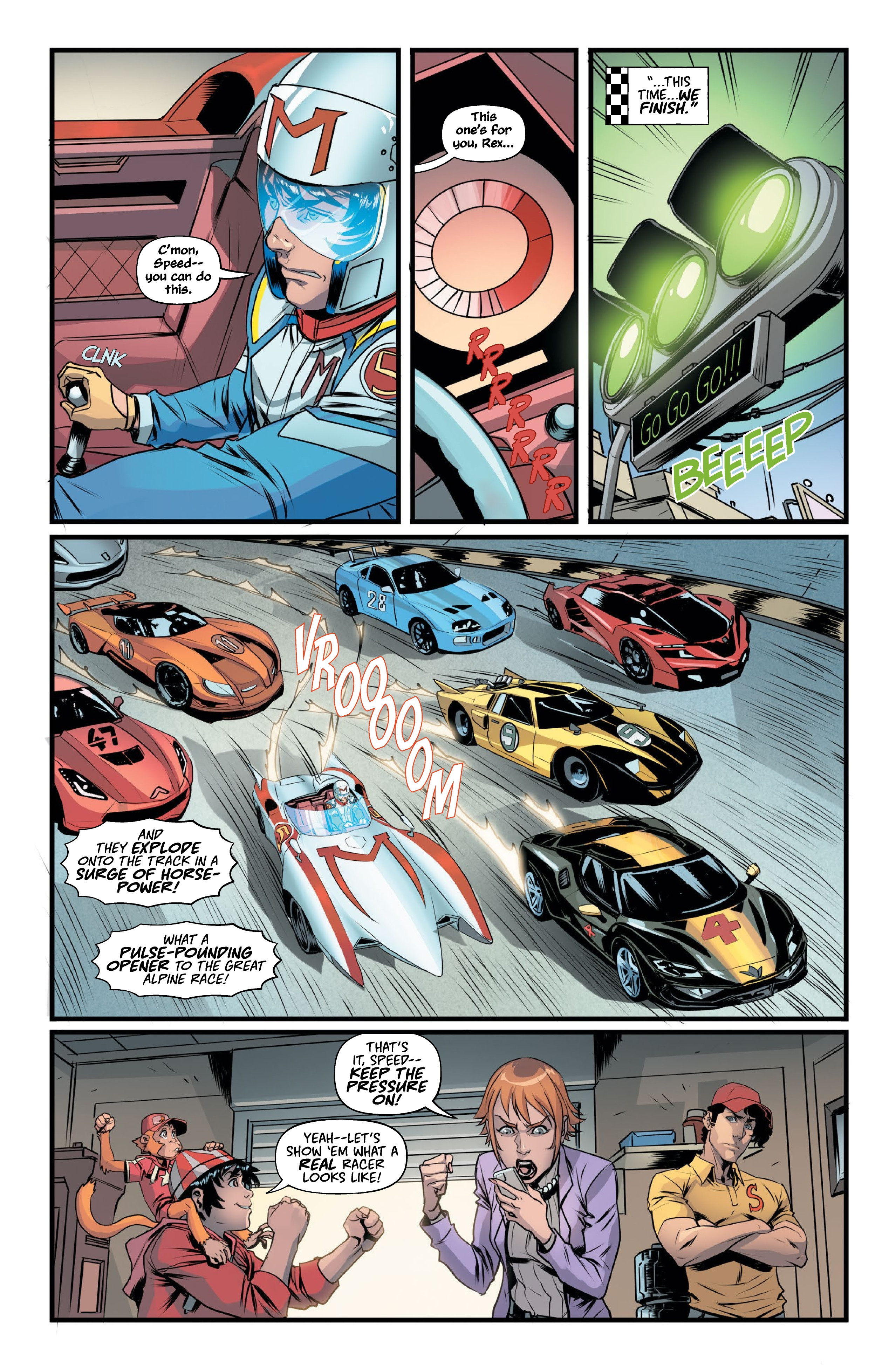 Read Speed Racer Manga Online