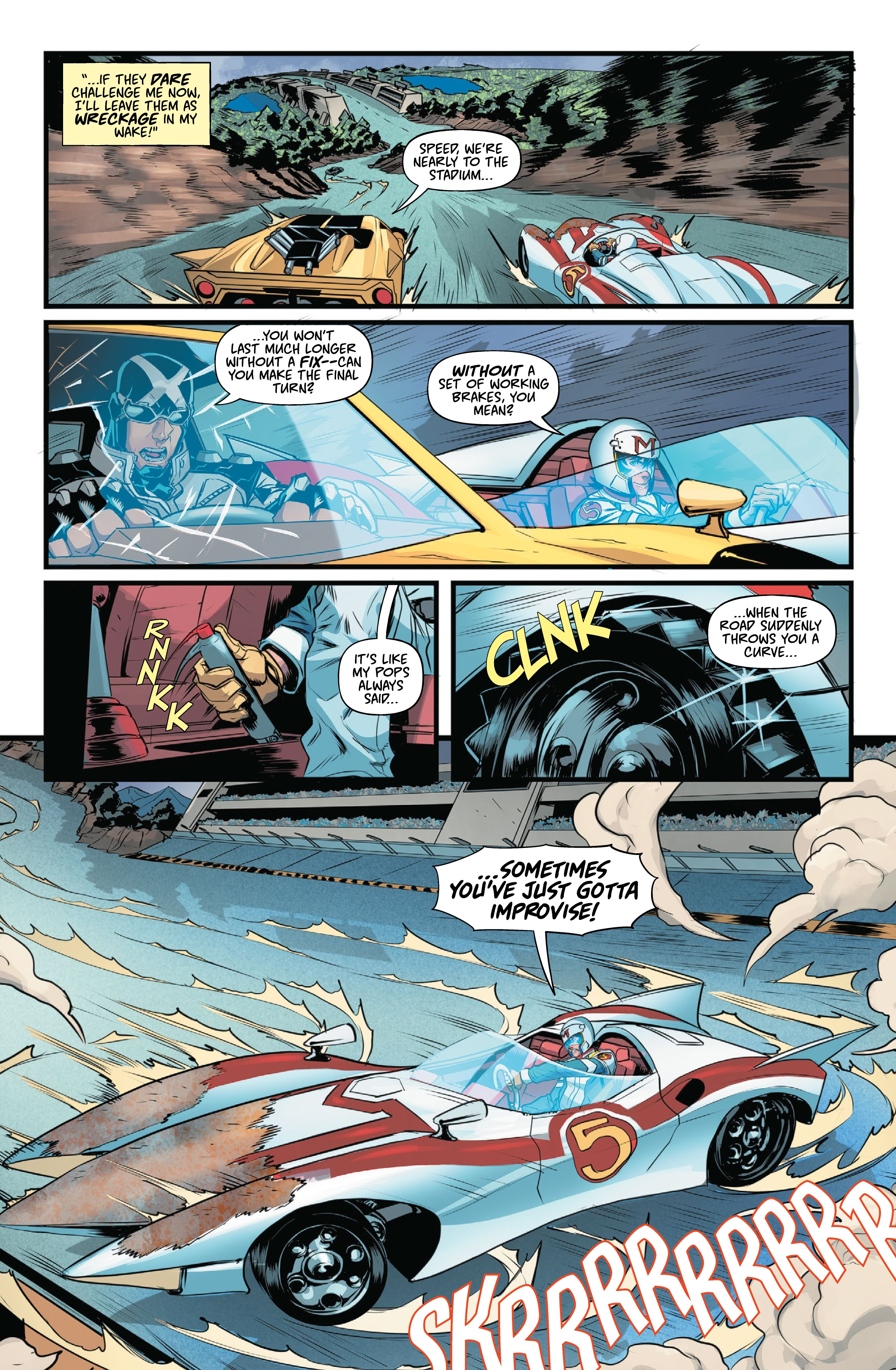 Read Speed Racer Manga Online