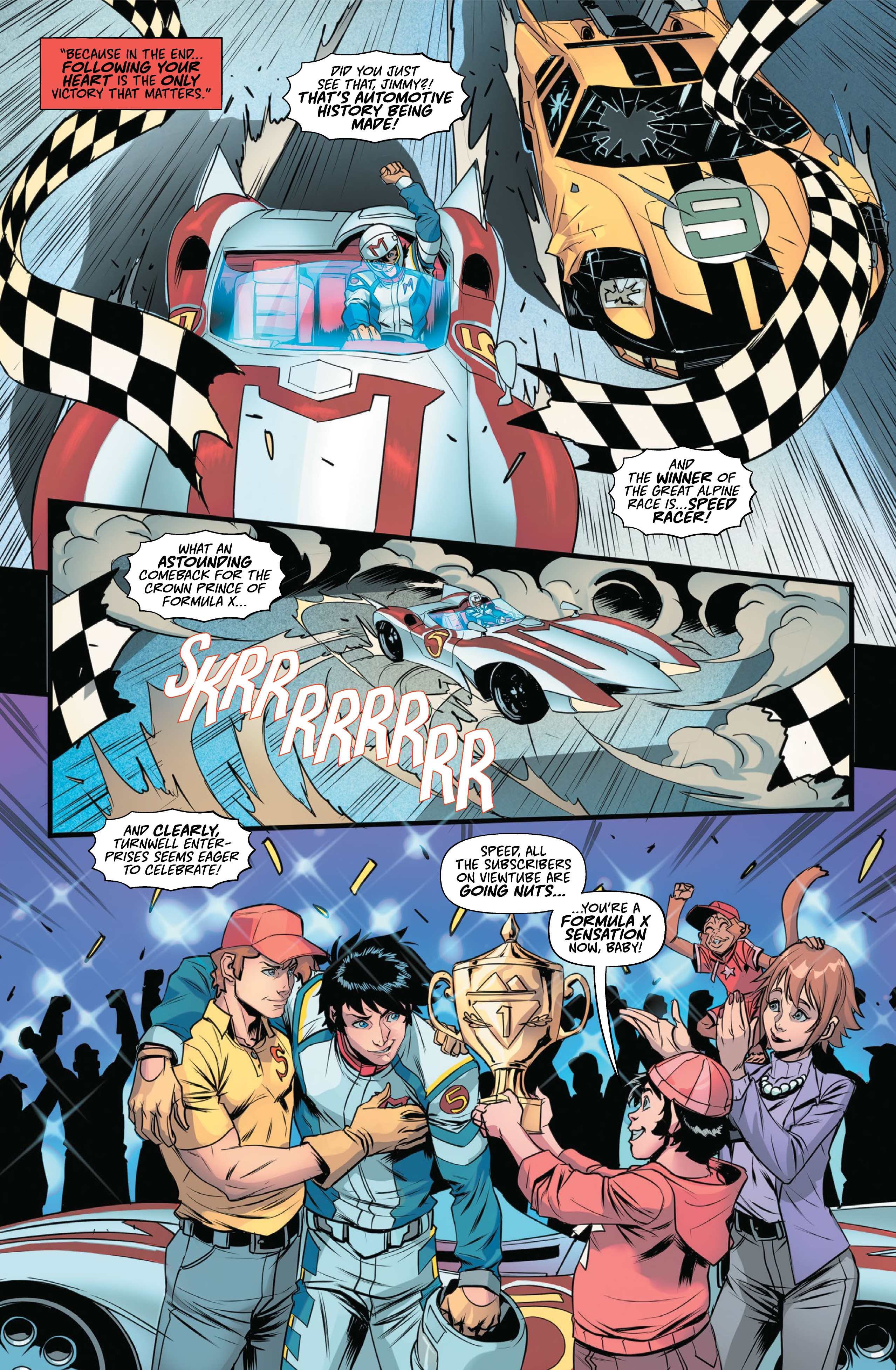 Read Speed Racer Manga Online