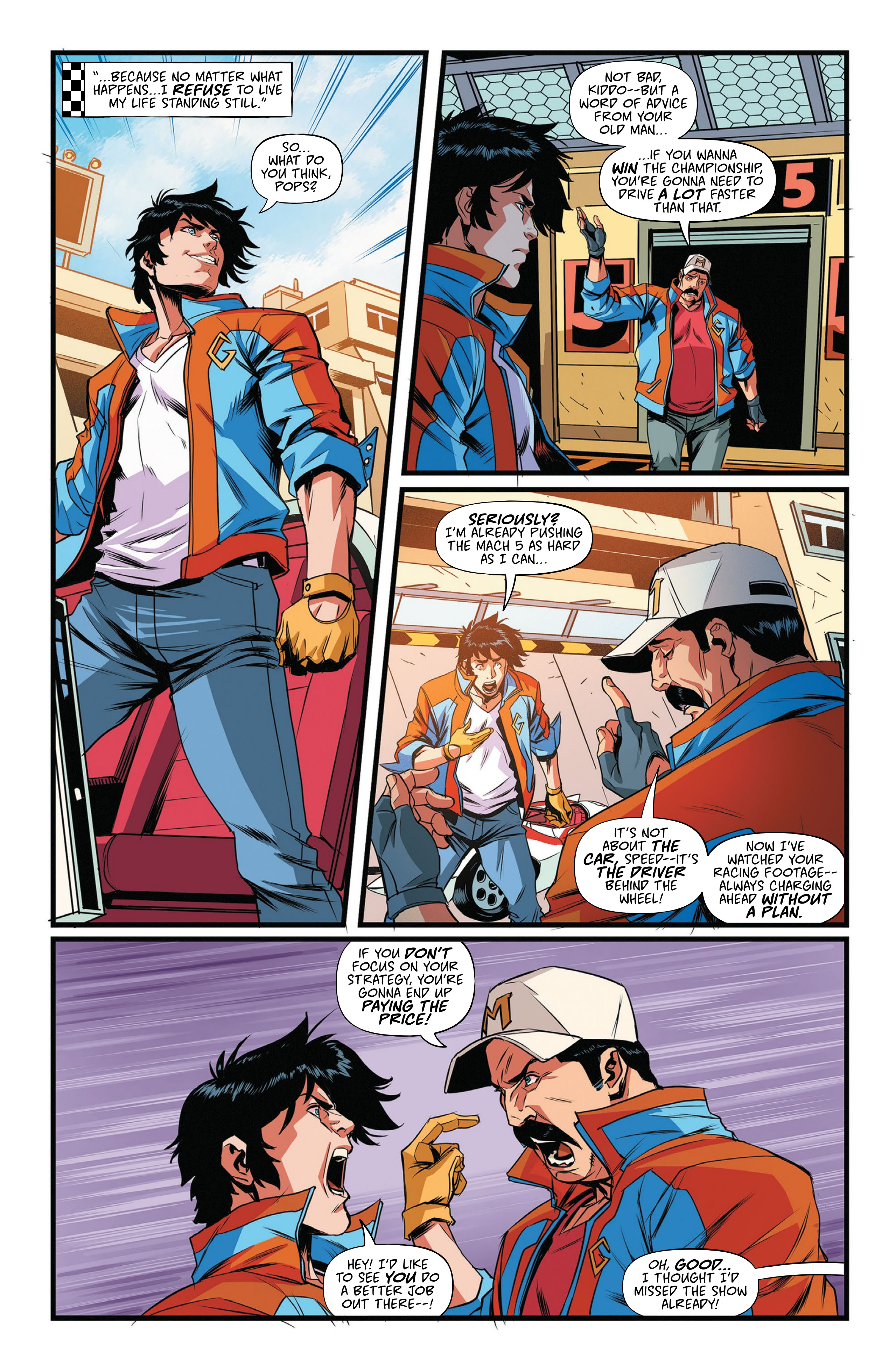 Read Speed Racer Manga Online