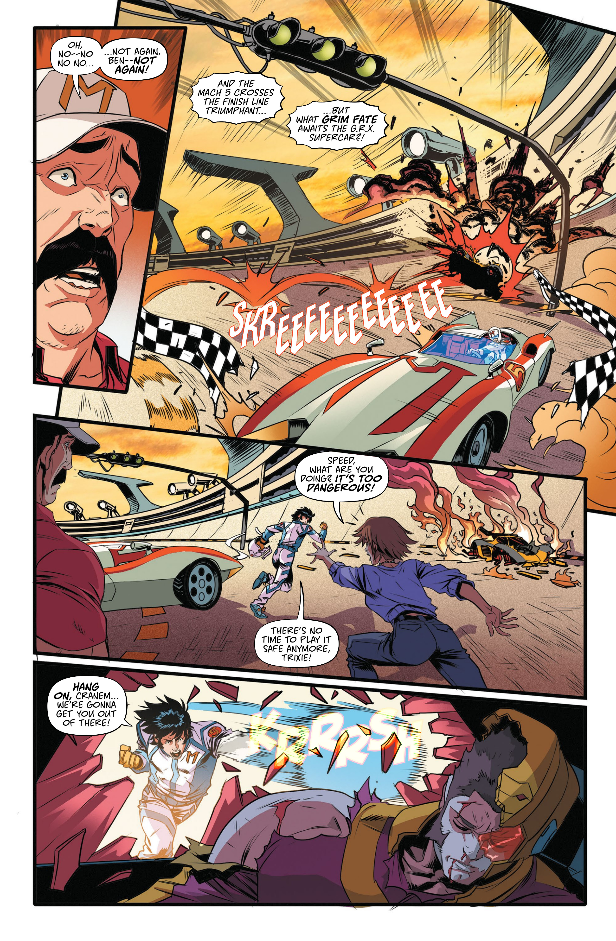 Read Speed Racer Manga Online