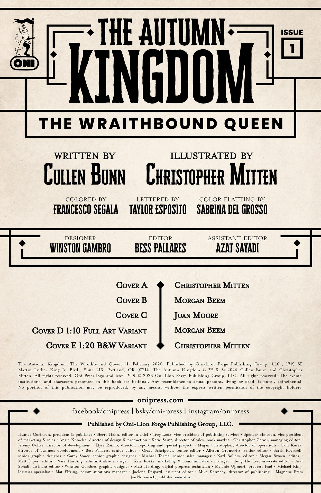 Read The Autumn Kingdom - The Wraithbound Queen Manga Online