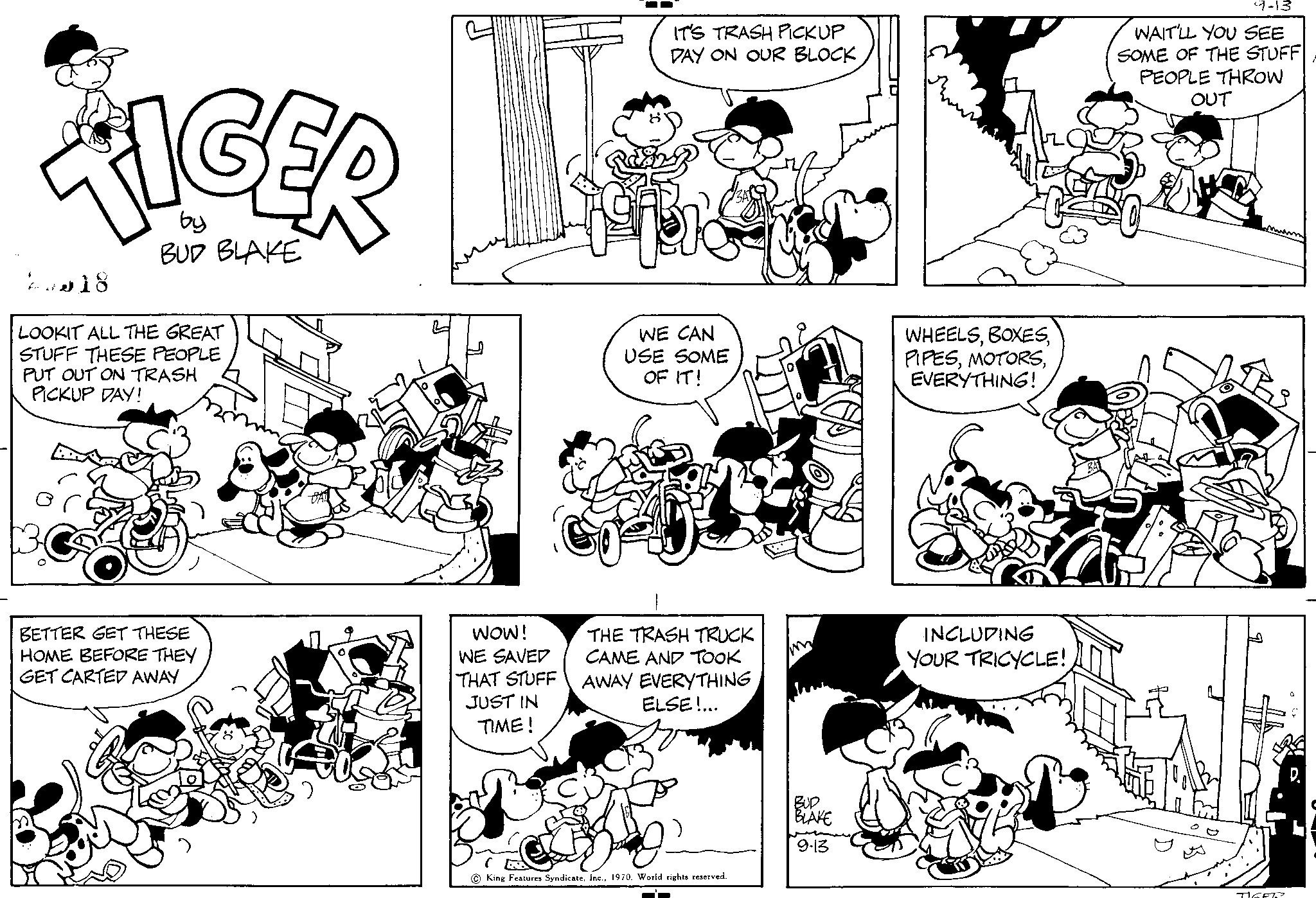 Read Tiger Vintage Sundays Manga Online