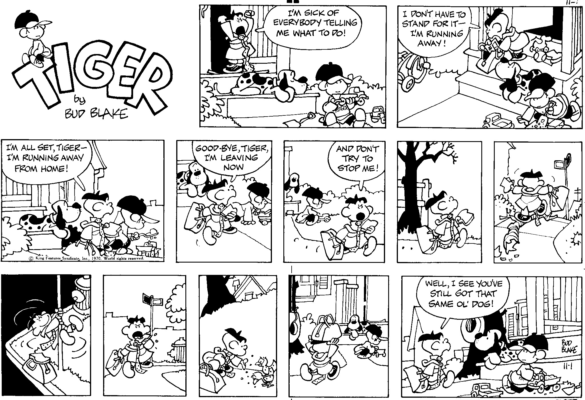 Read Tiger Vintage Sundays Manga Online