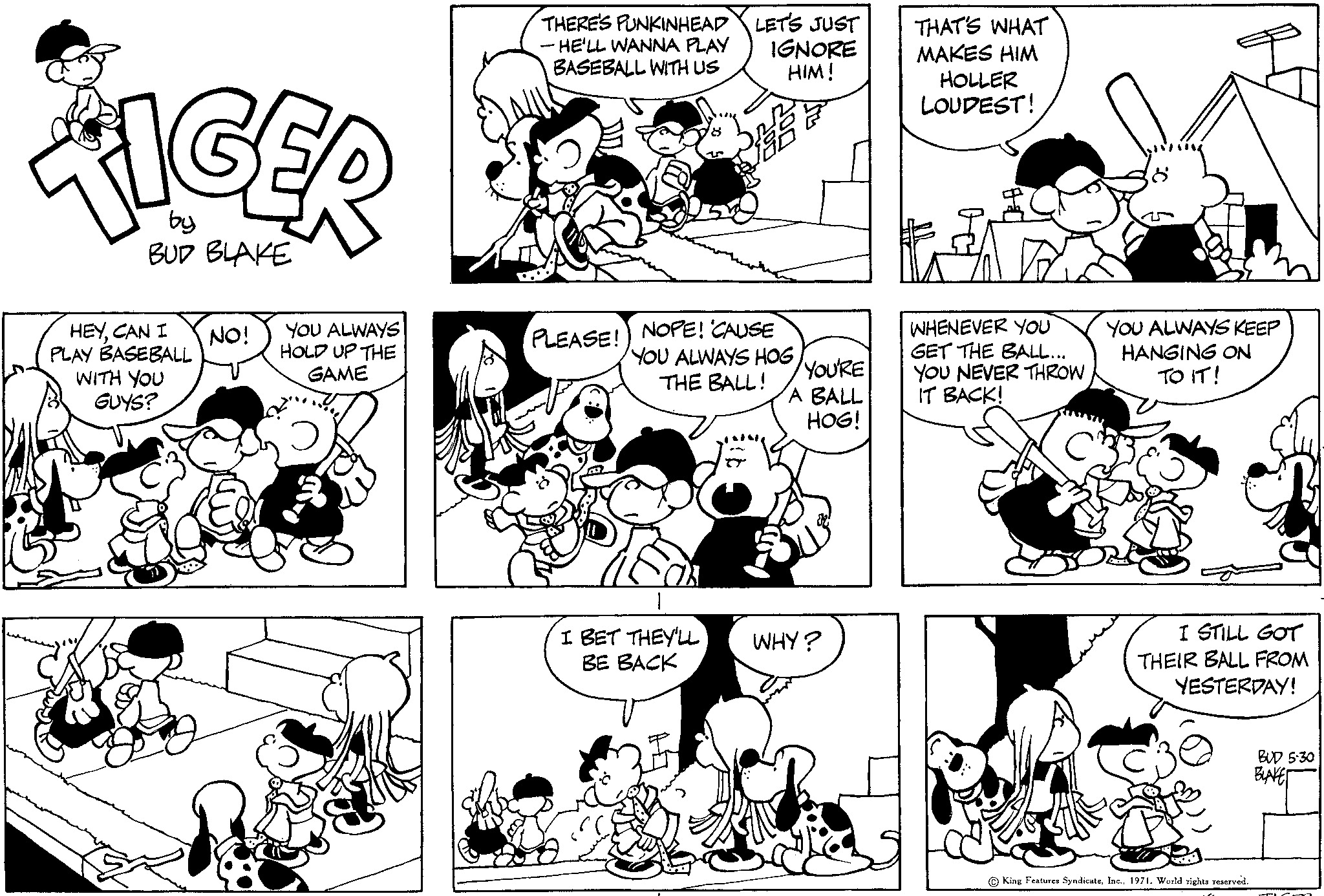Read Tiger Vintage Sundays Manga Online