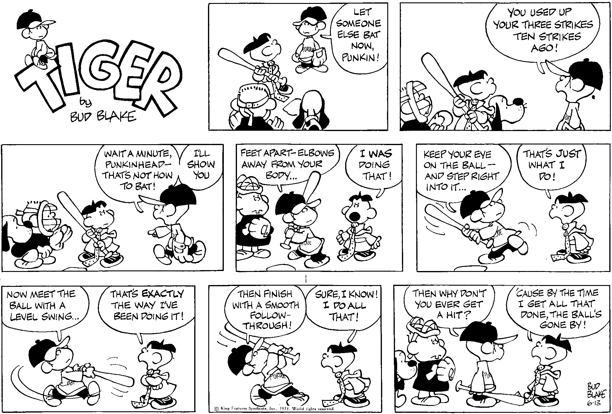 Read Tiger Vintage Sundays Manga Online