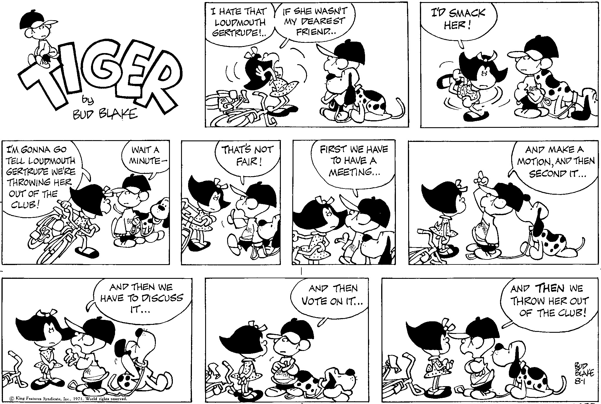 Read Tiger Vintage Sundays Manga Online