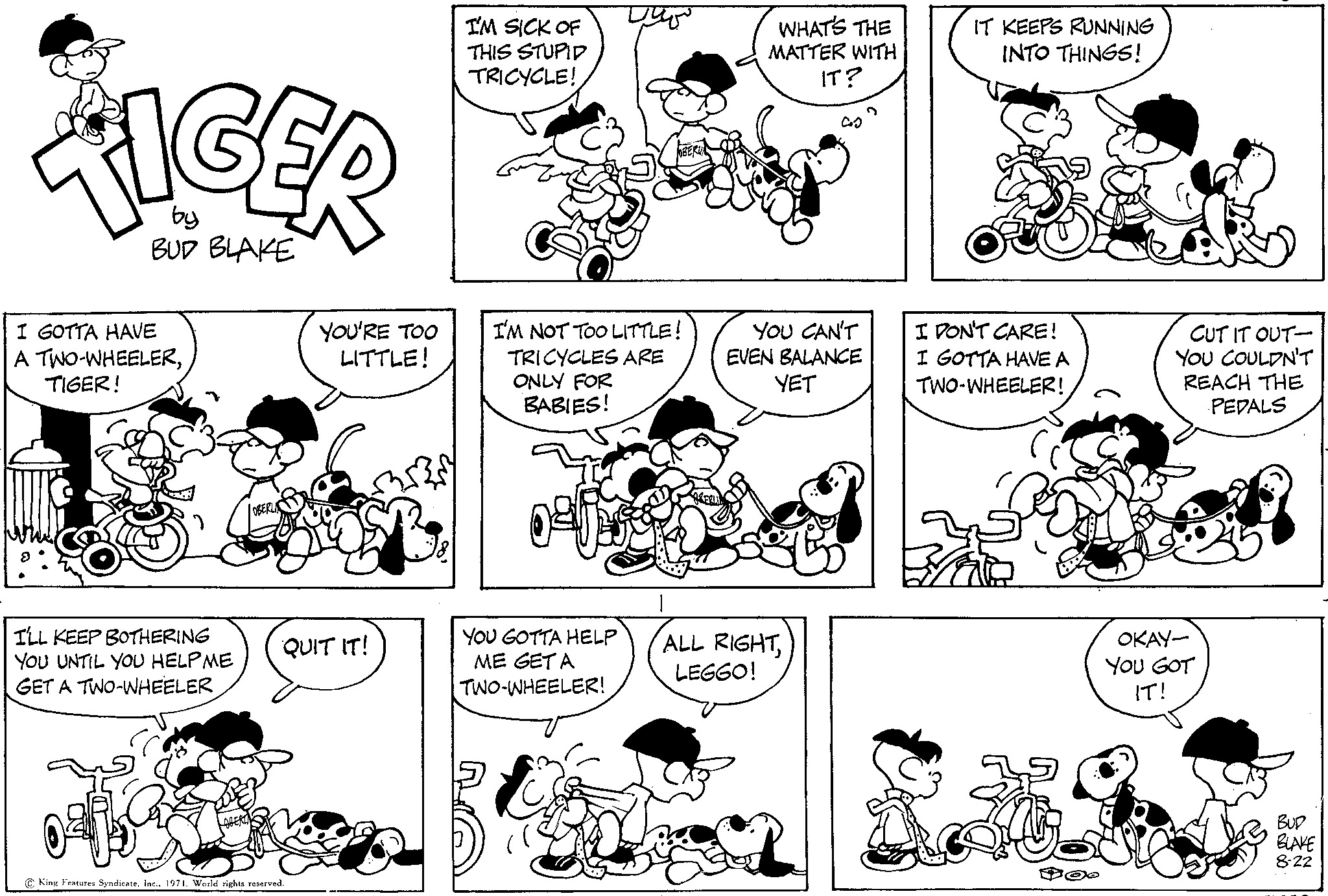 Read Tiger Vintage Sundays Manga Online