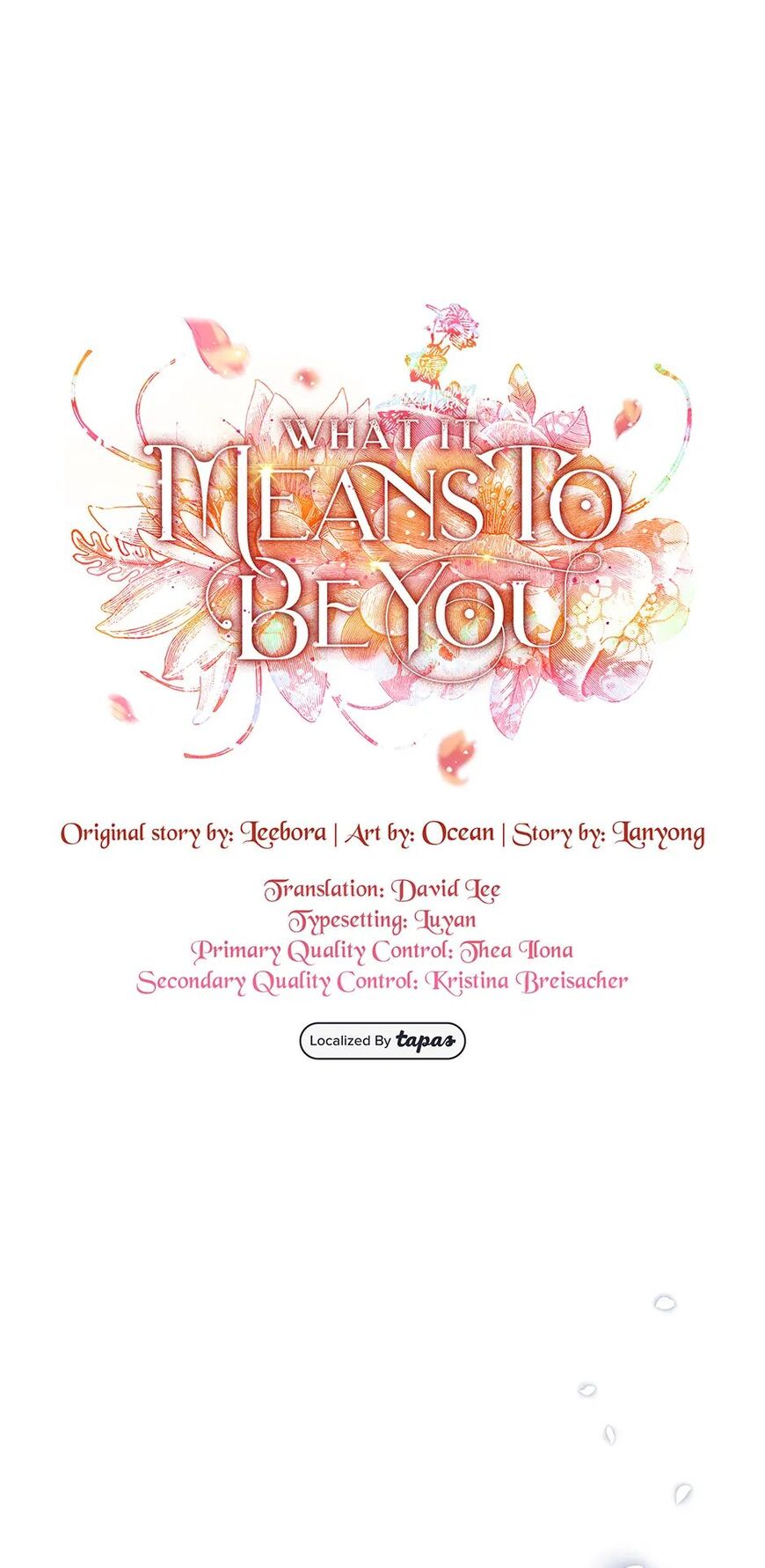 Read What It Means to Be You Manga Online